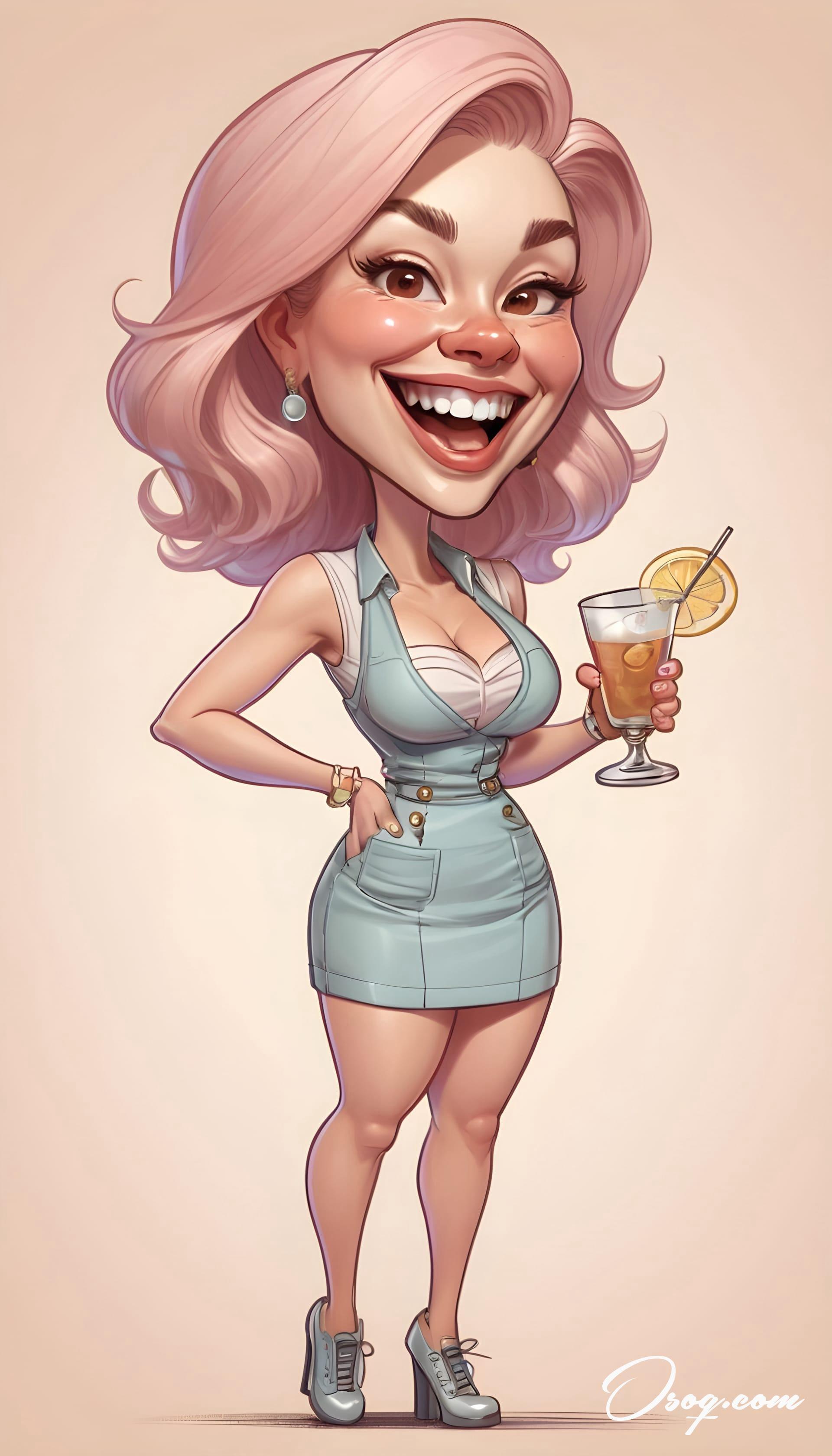 Bartender caricature 03