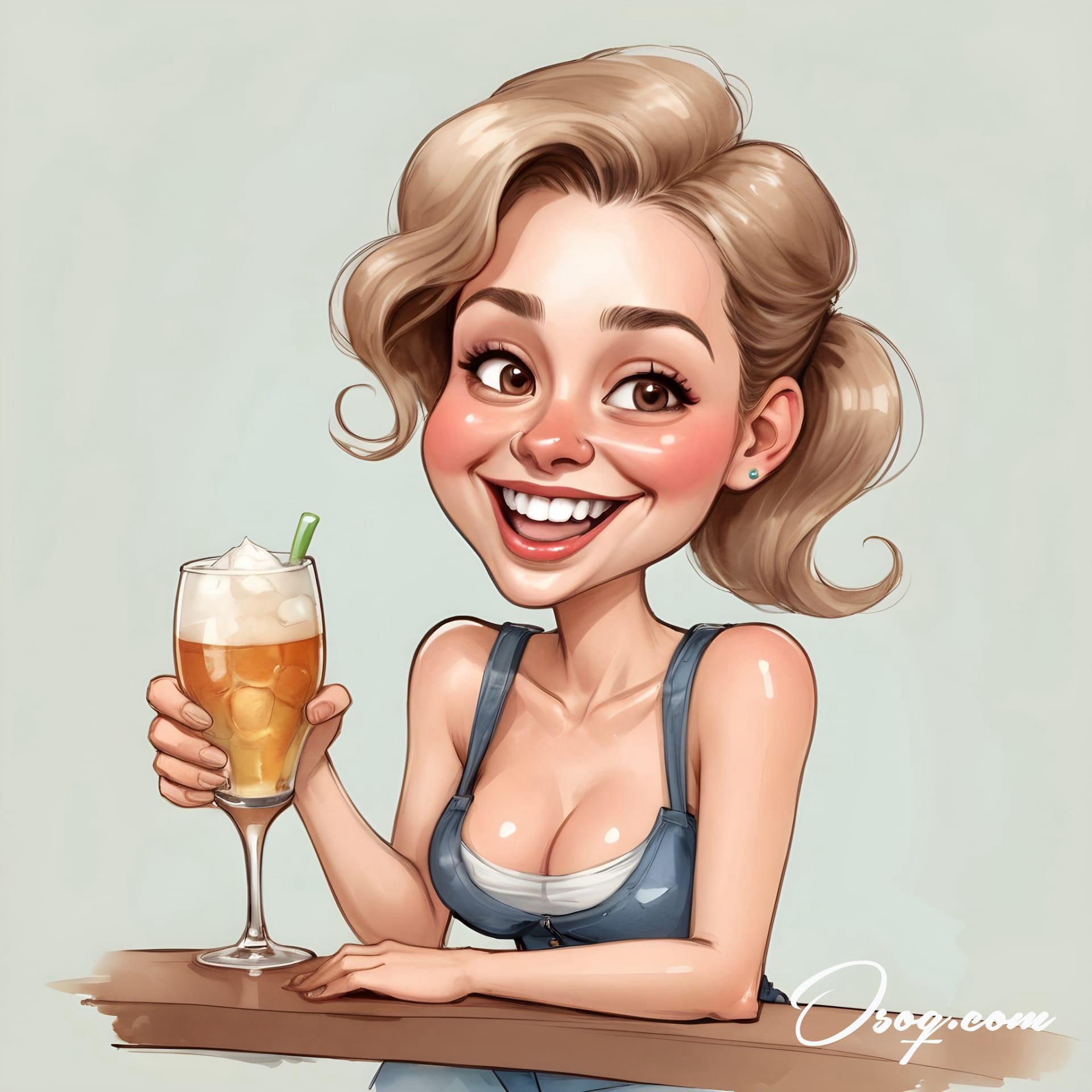 Bartender caricature 09