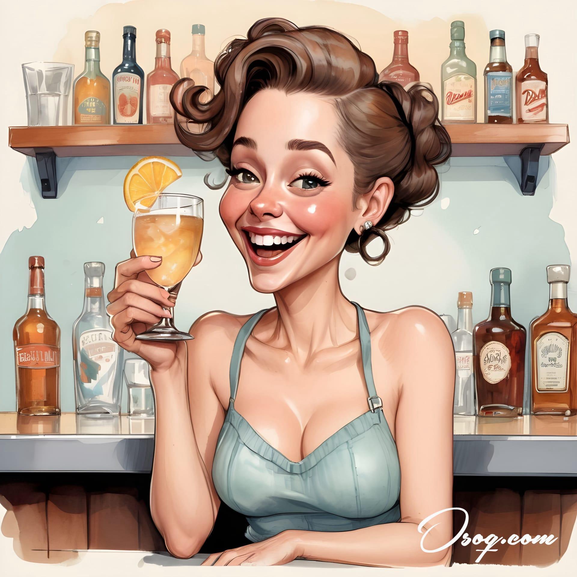 Bartender caricature 11