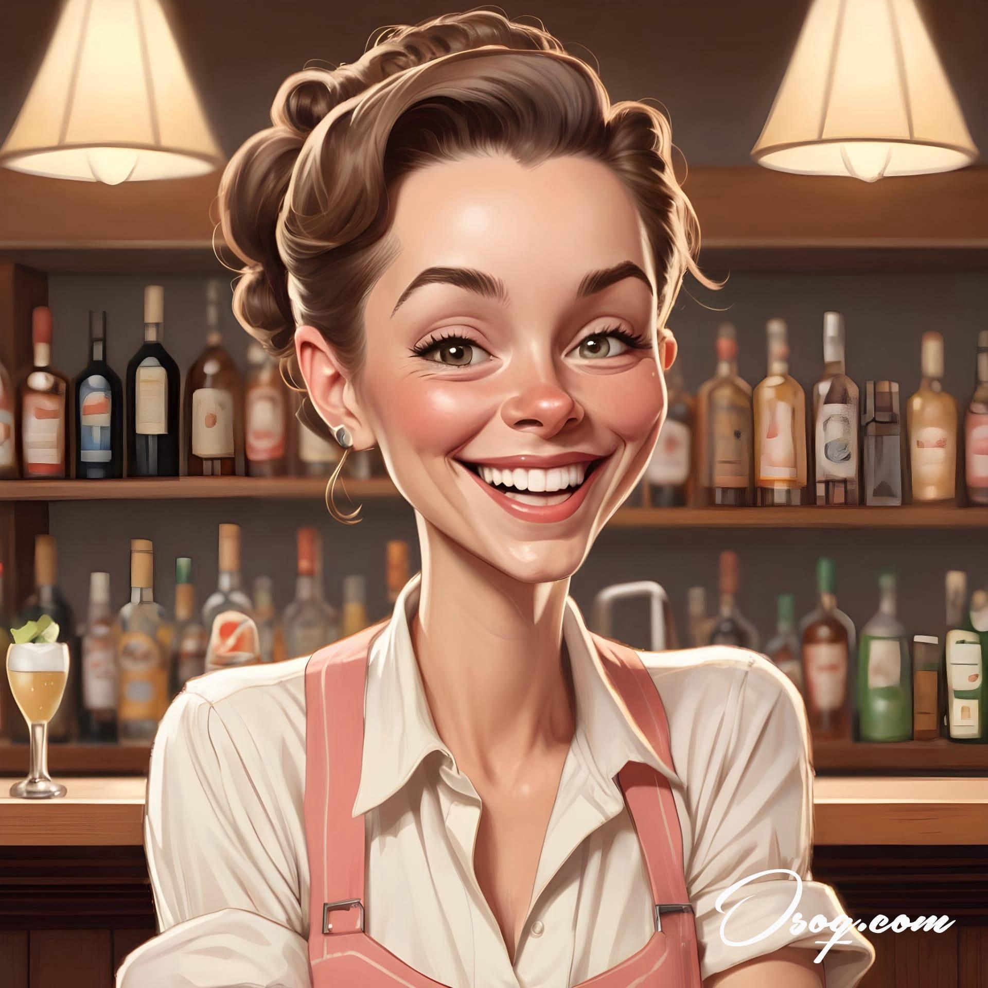 Bartender caricature 14