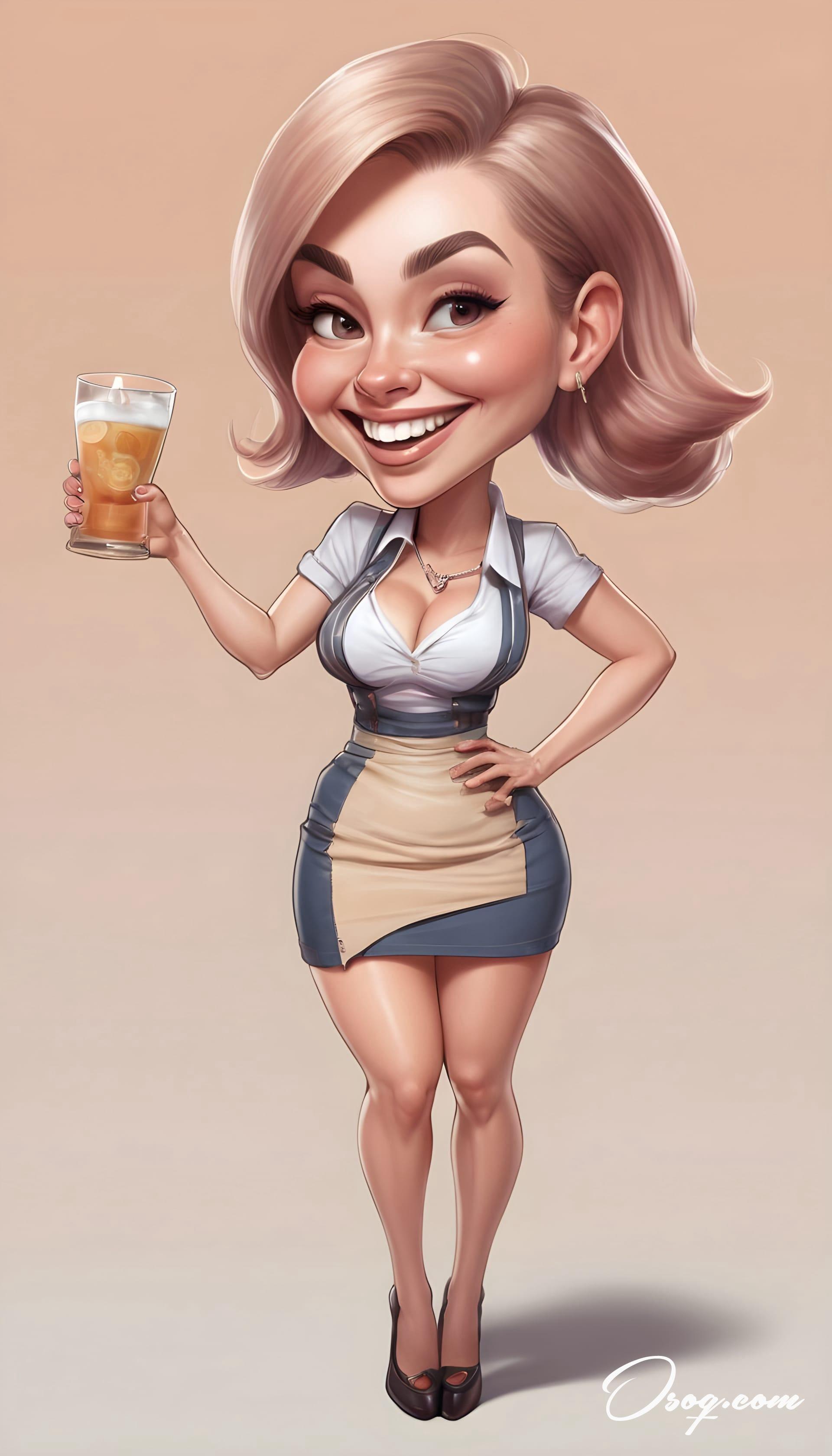 Bartender caricature 15