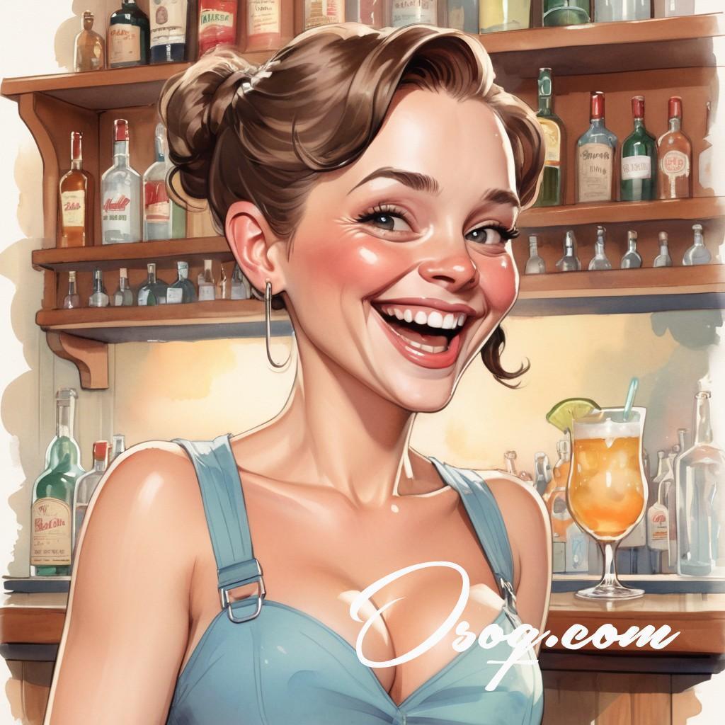 Bartender caricature 17