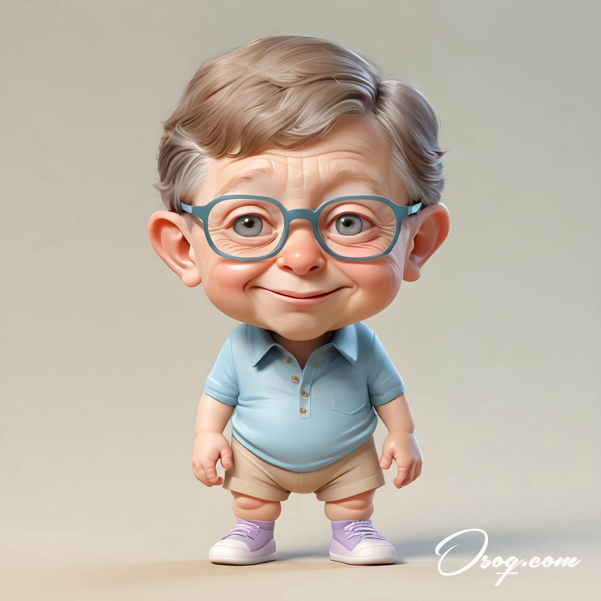 Bill gates caricature 01