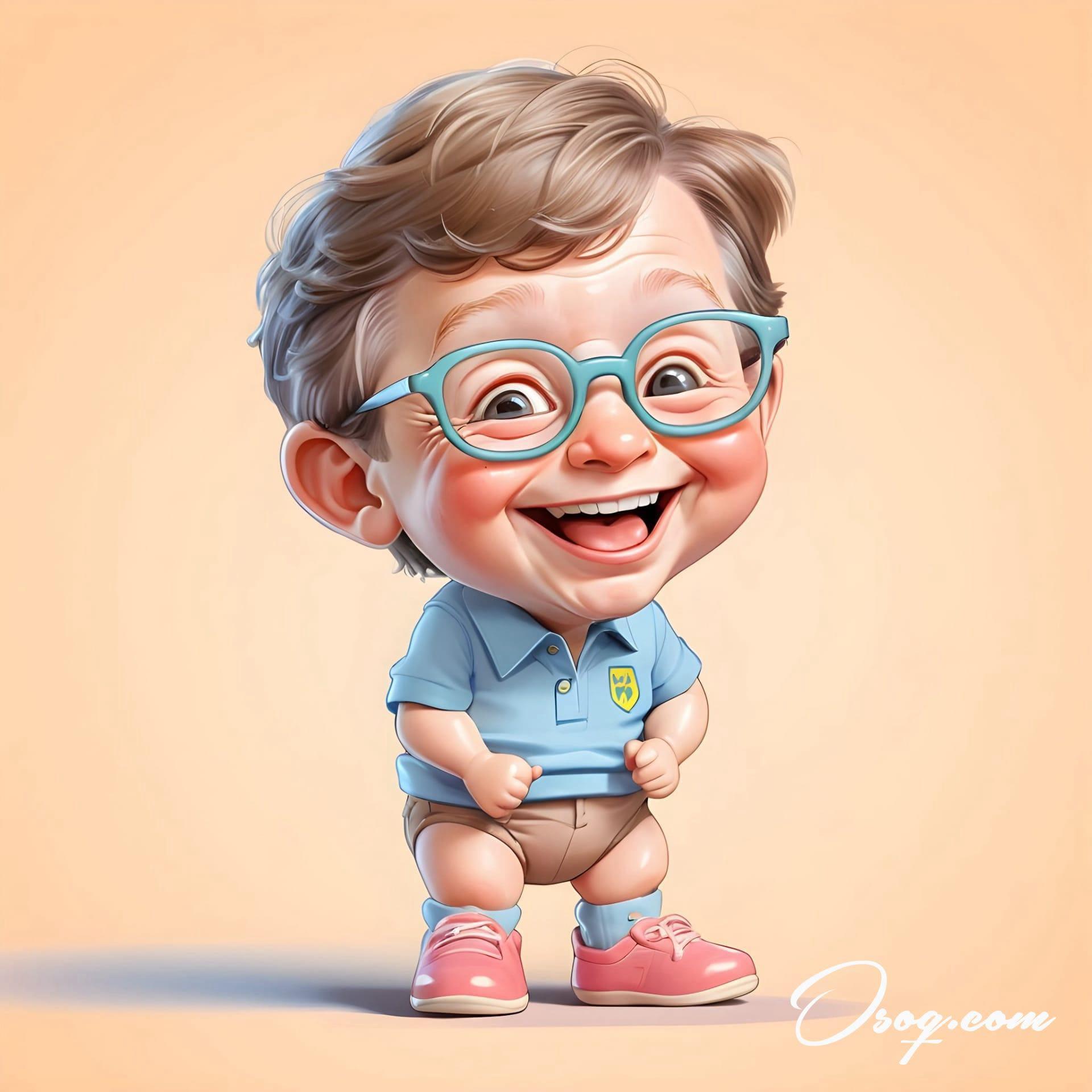 Bill gates caricature 02