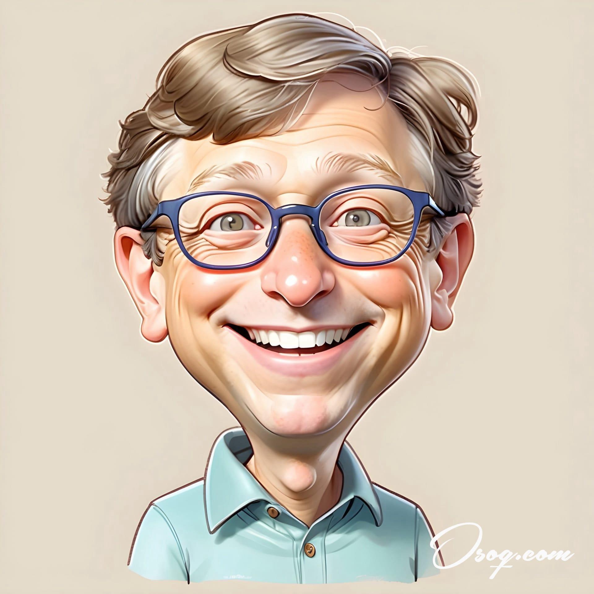 Bill gates caricature 12