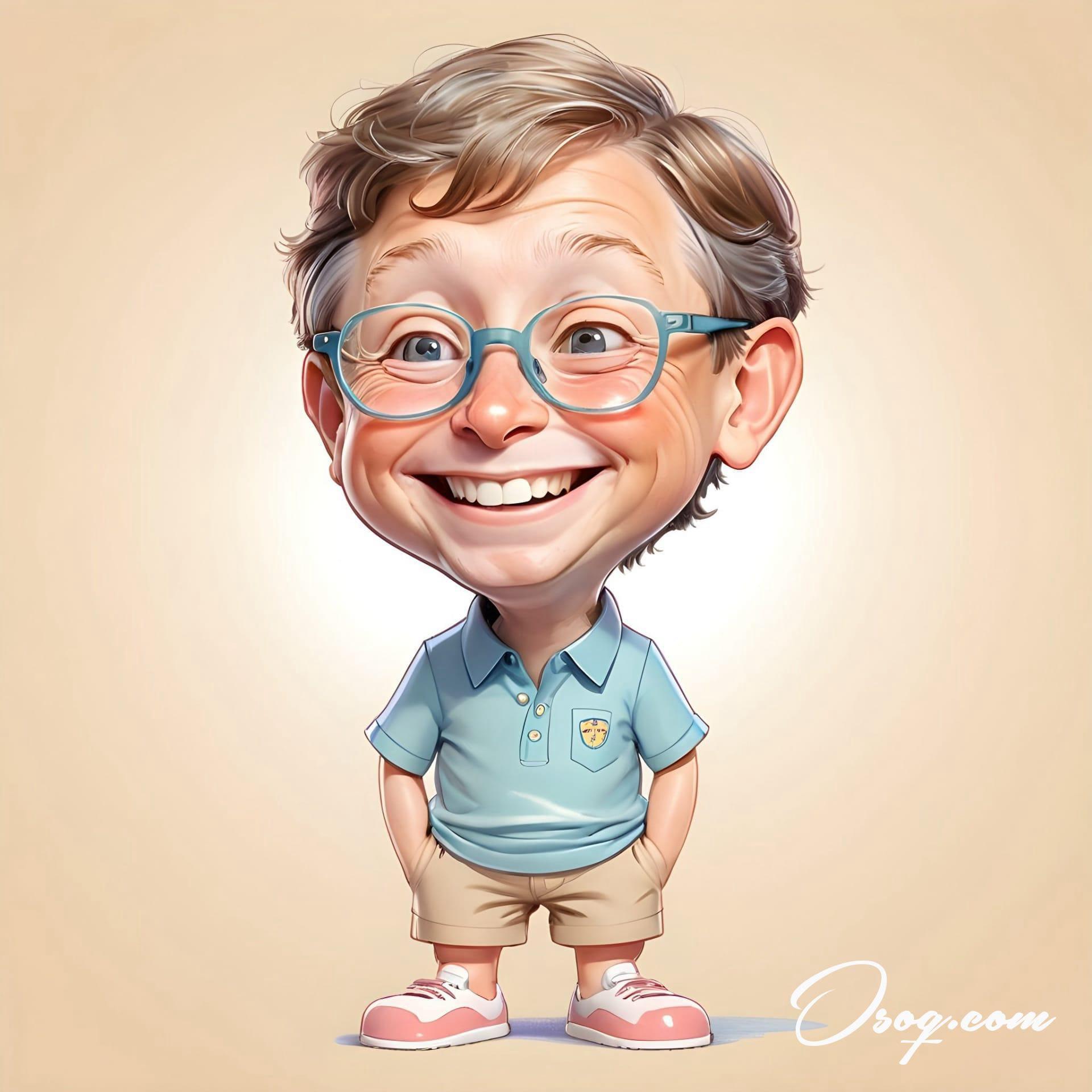 Bill gates caricature 18