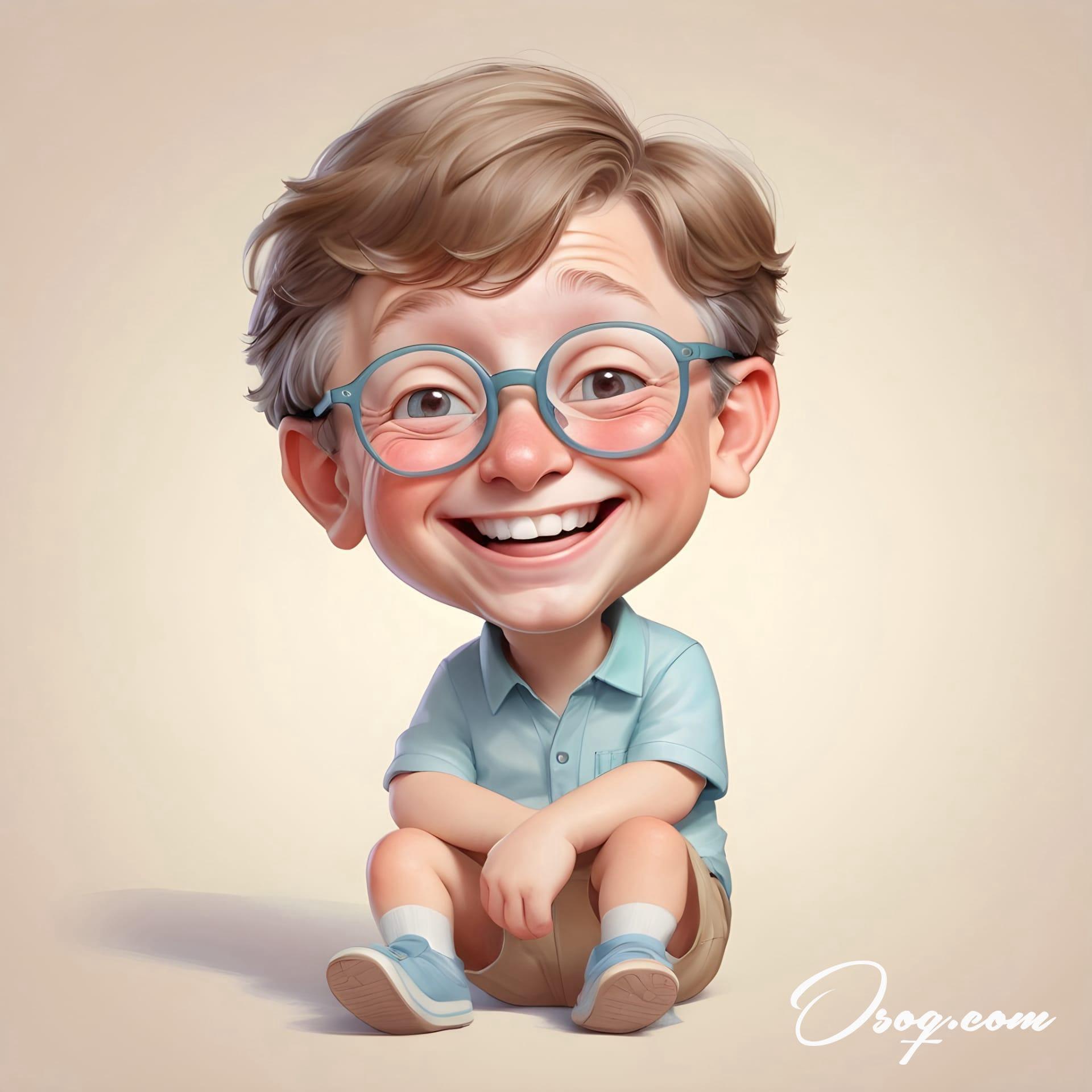 Bill gates caricature 19