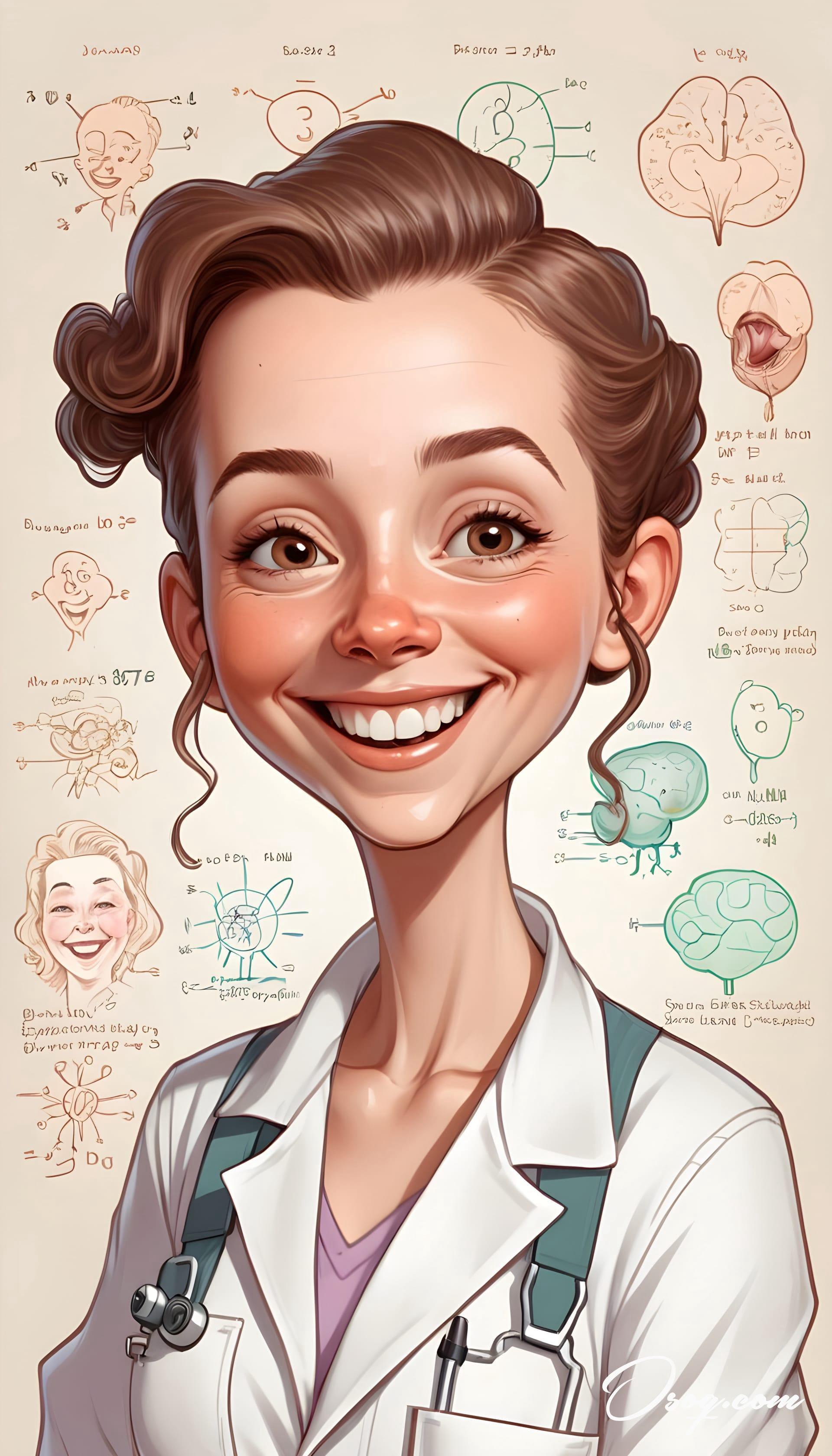 Biologist caricature 18