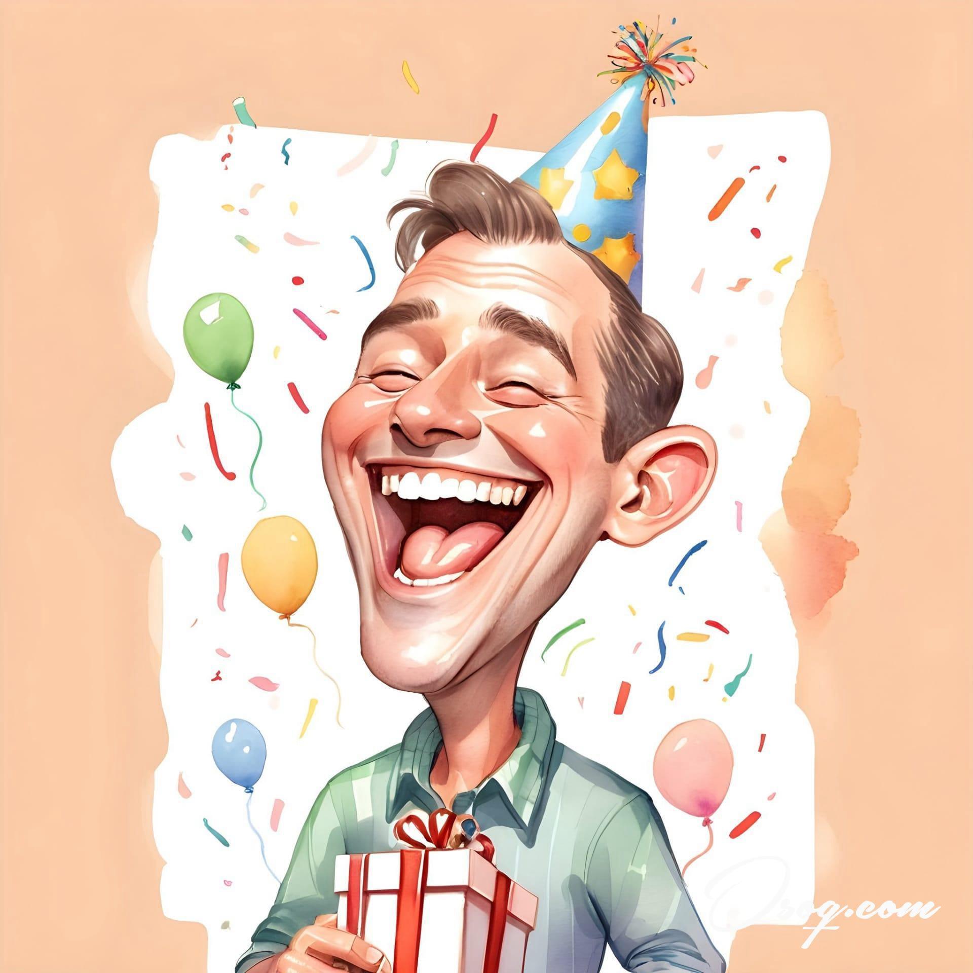 Birthday caricature 01