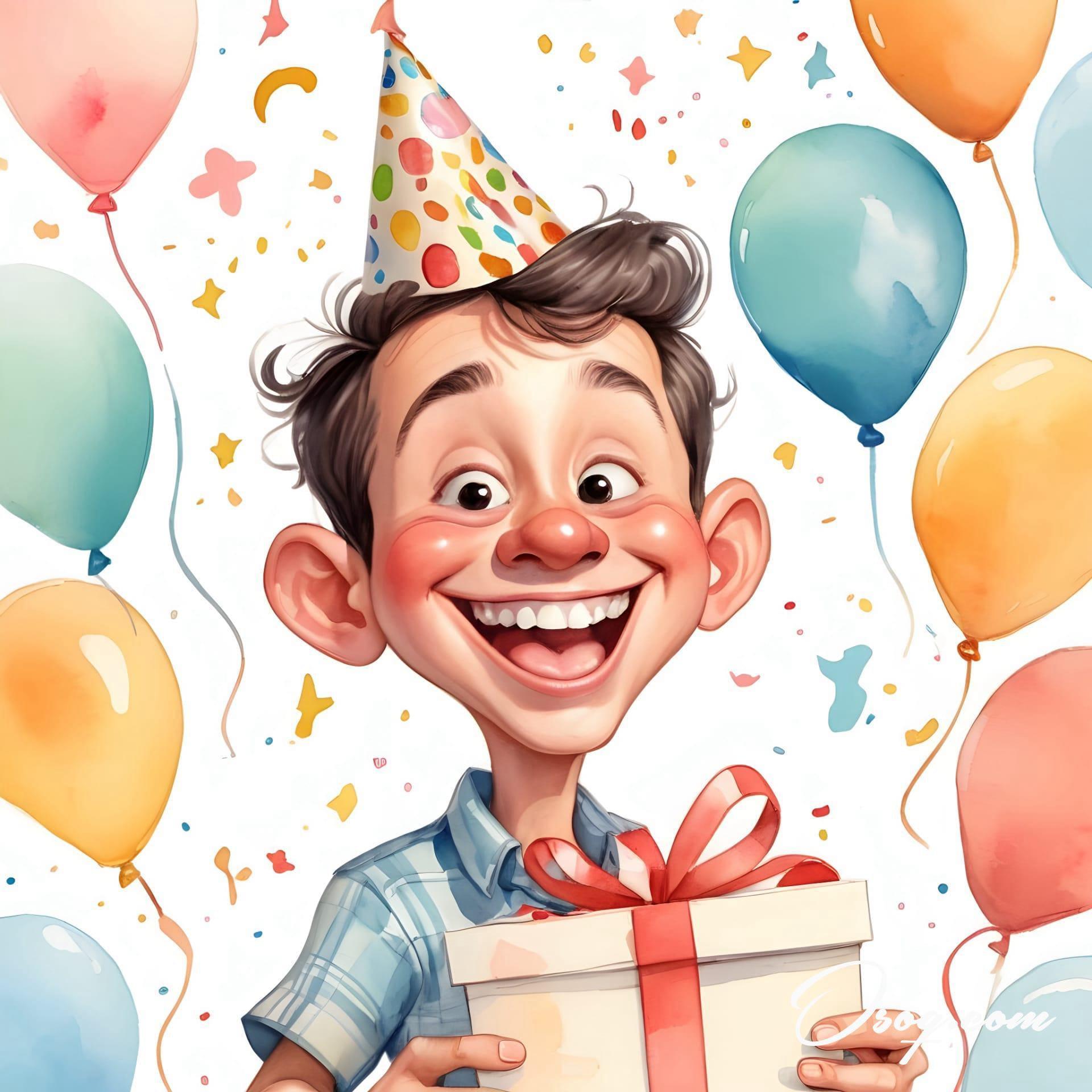 Birthday caricature 05