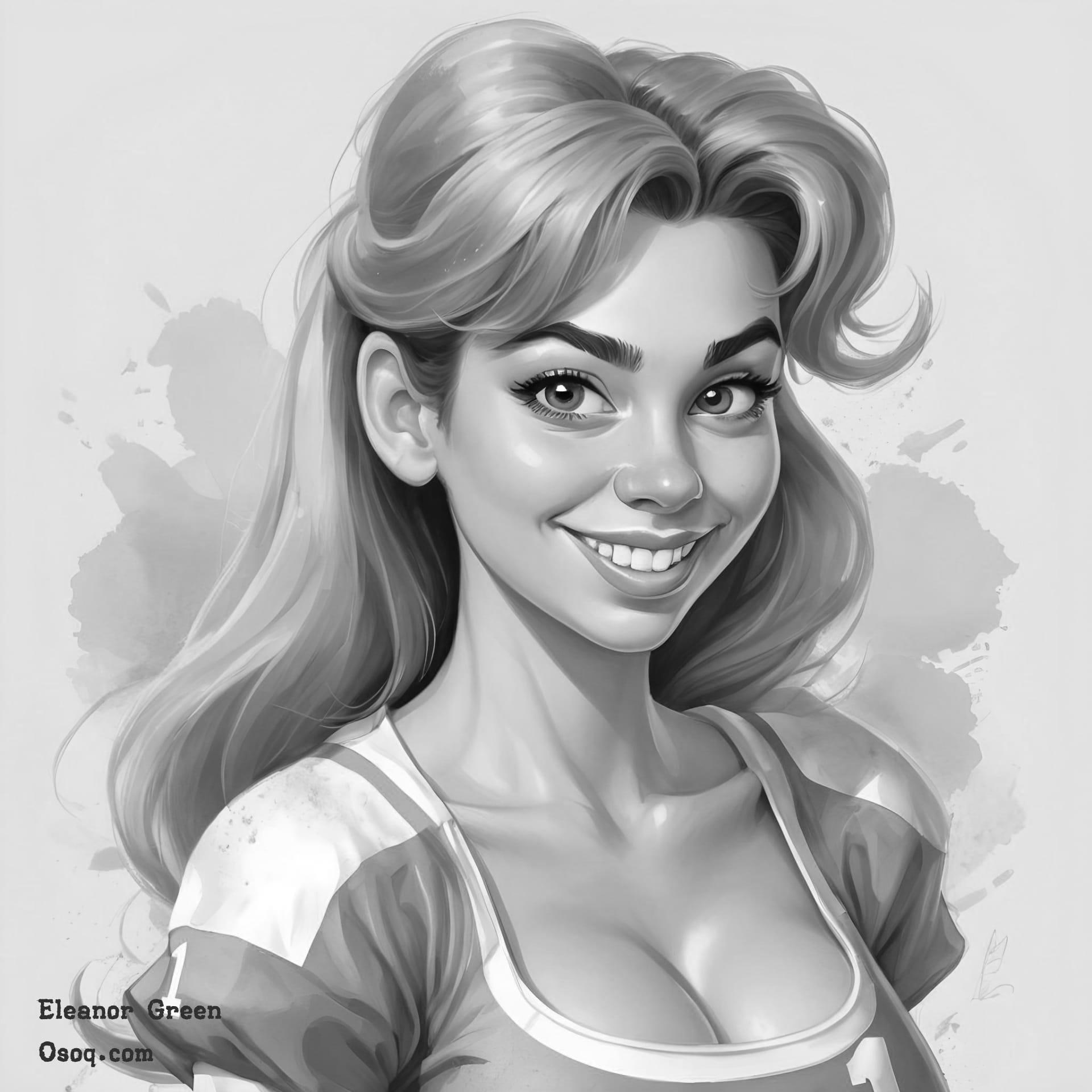 Black white funniest caricatures 18