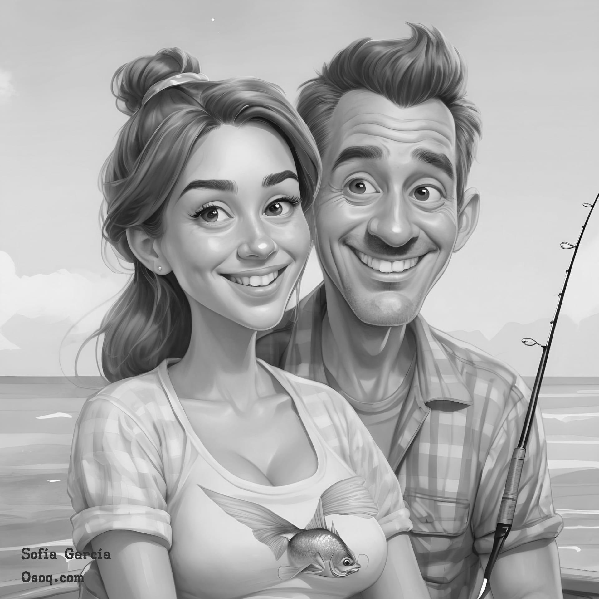 Cartoon caricature artwork 08