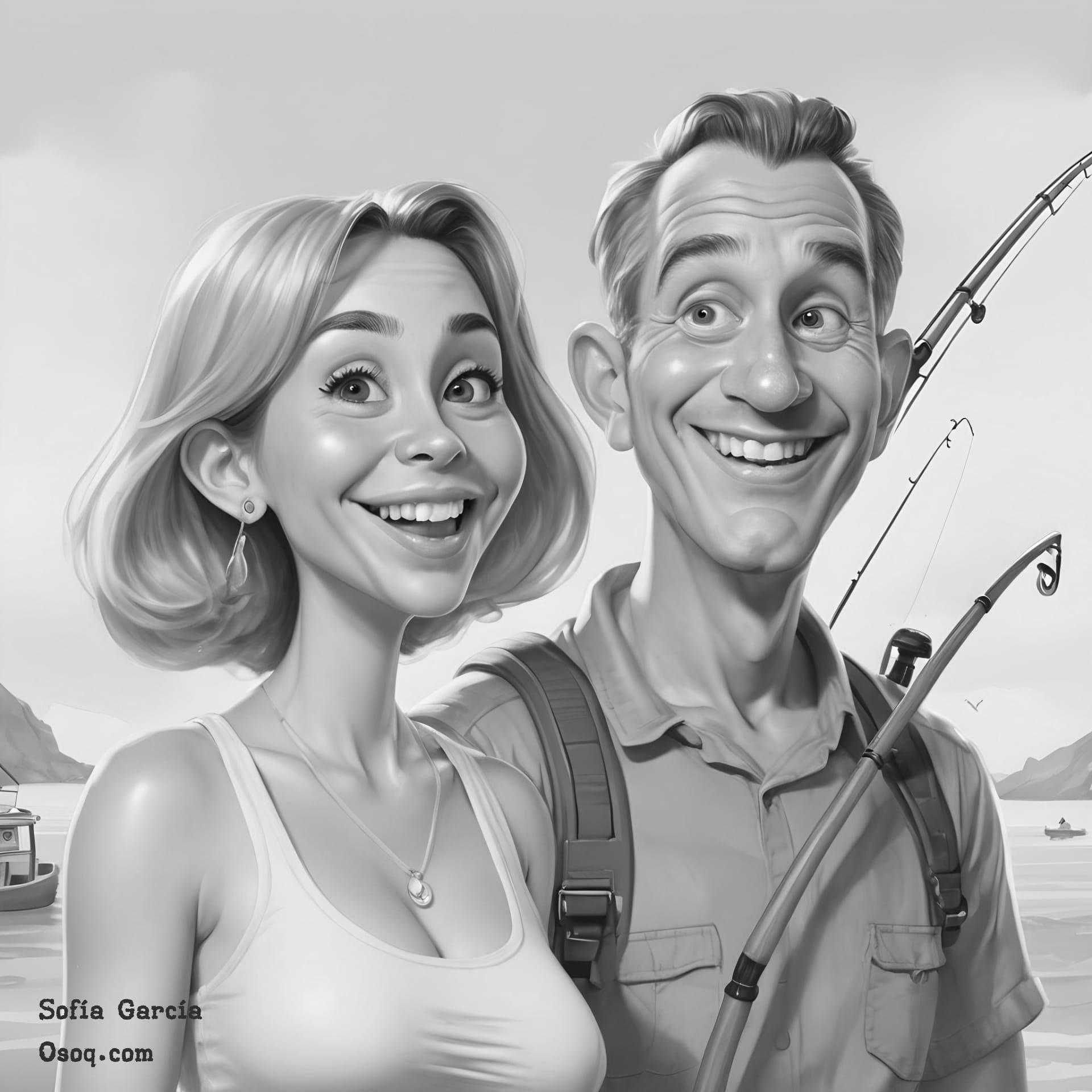 Cartoon caricature artwork 09