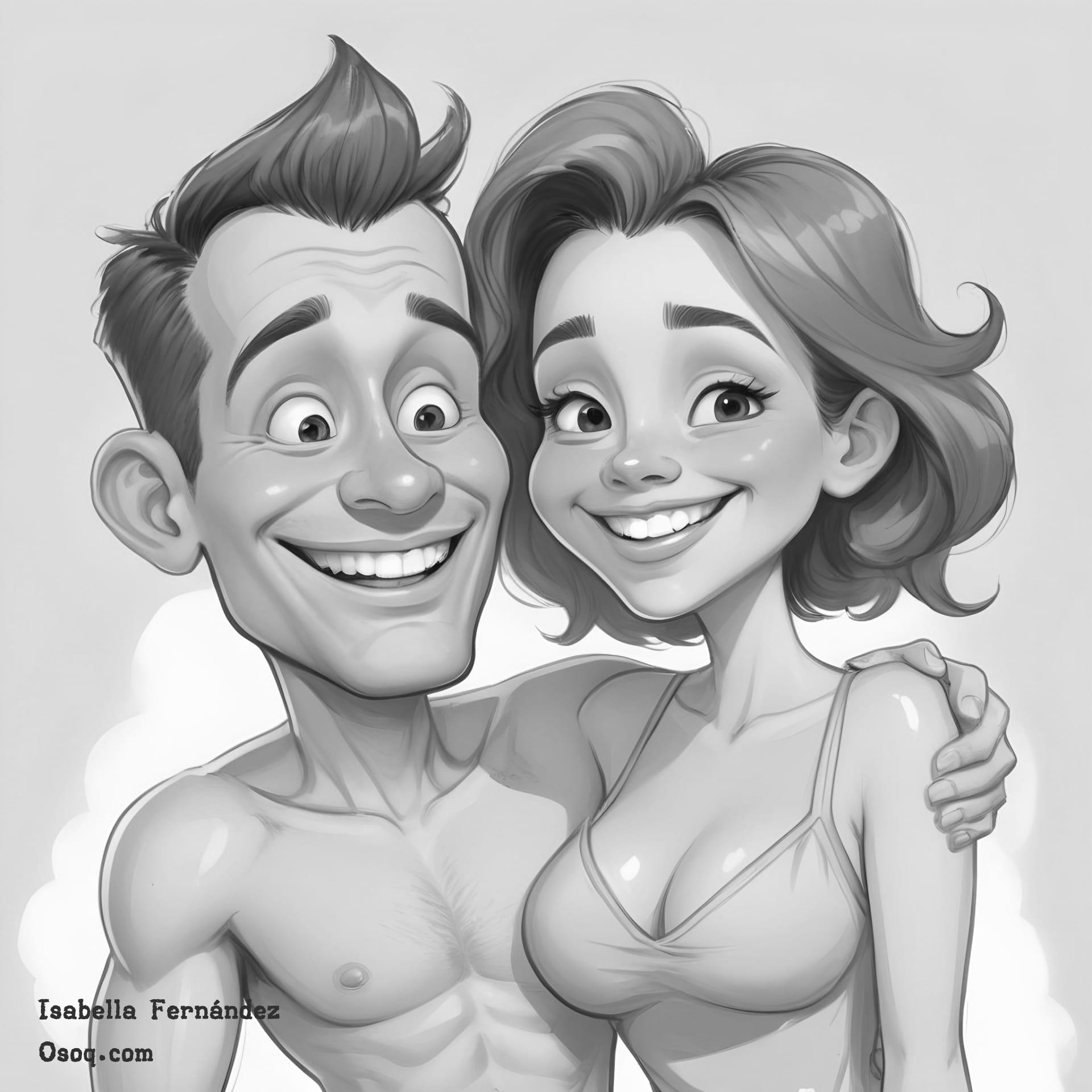 Cartoon caricature drawing 11