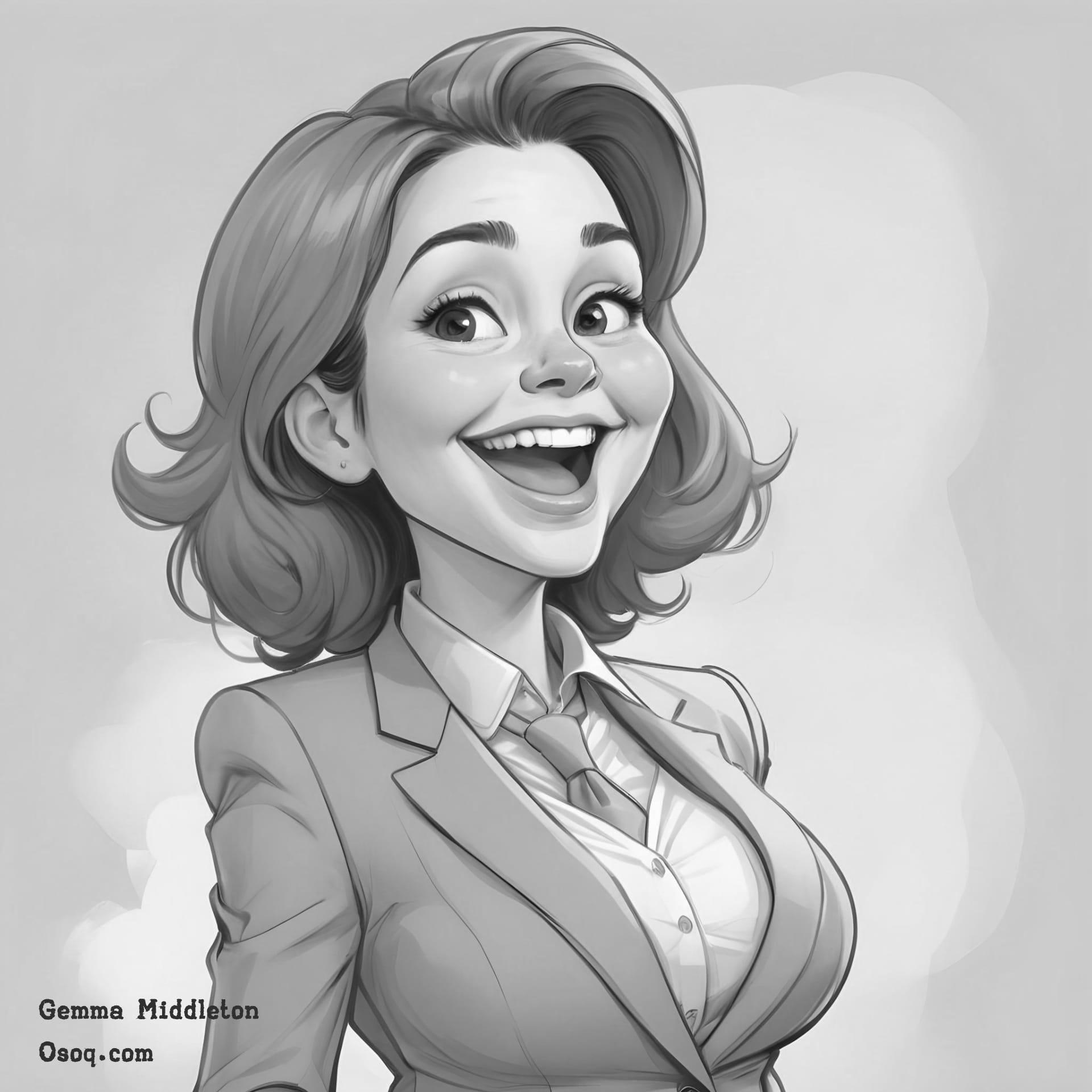 Custom cartoon portrait 15