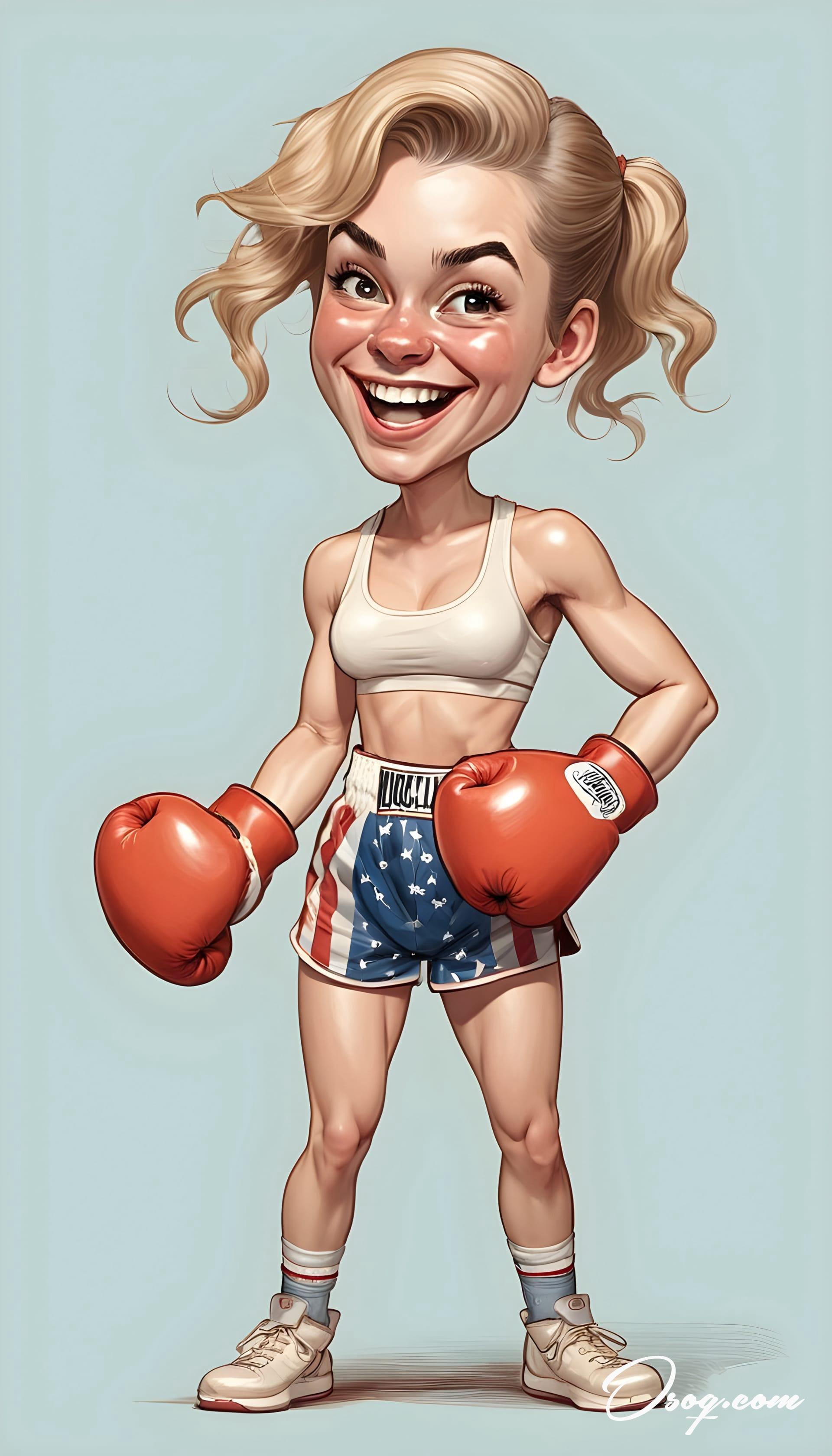 Boxer caricature 07