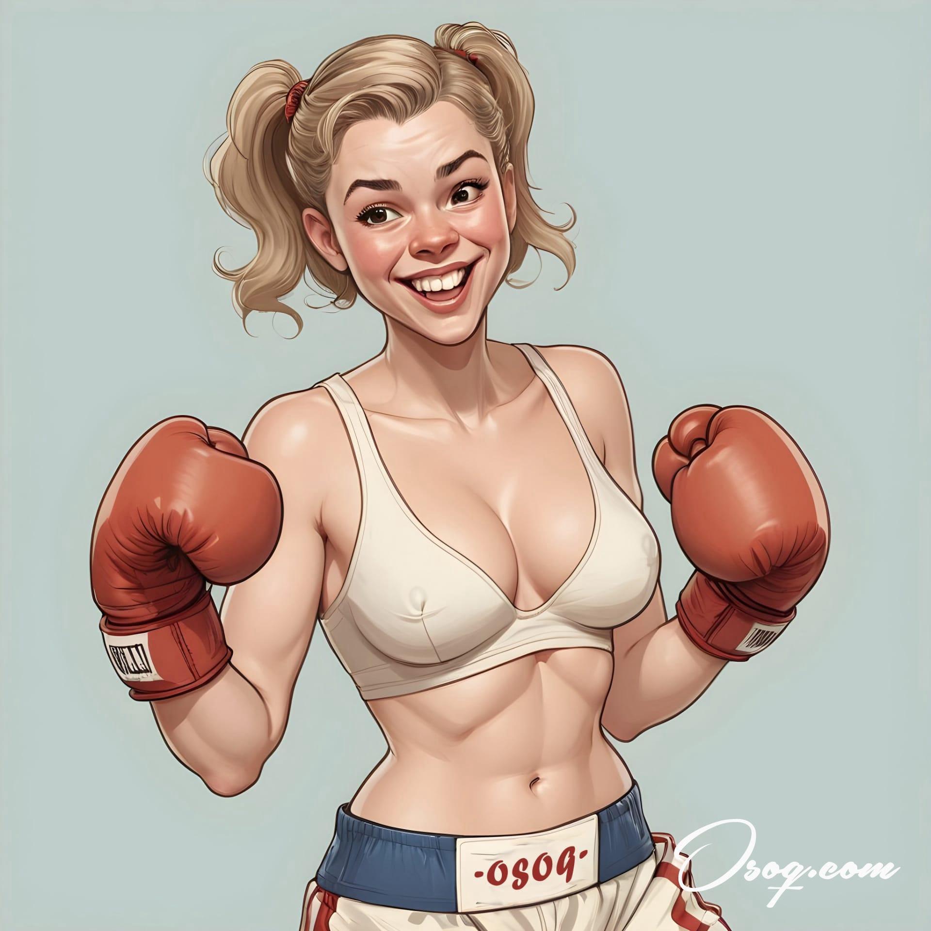 Boxer caricature 11