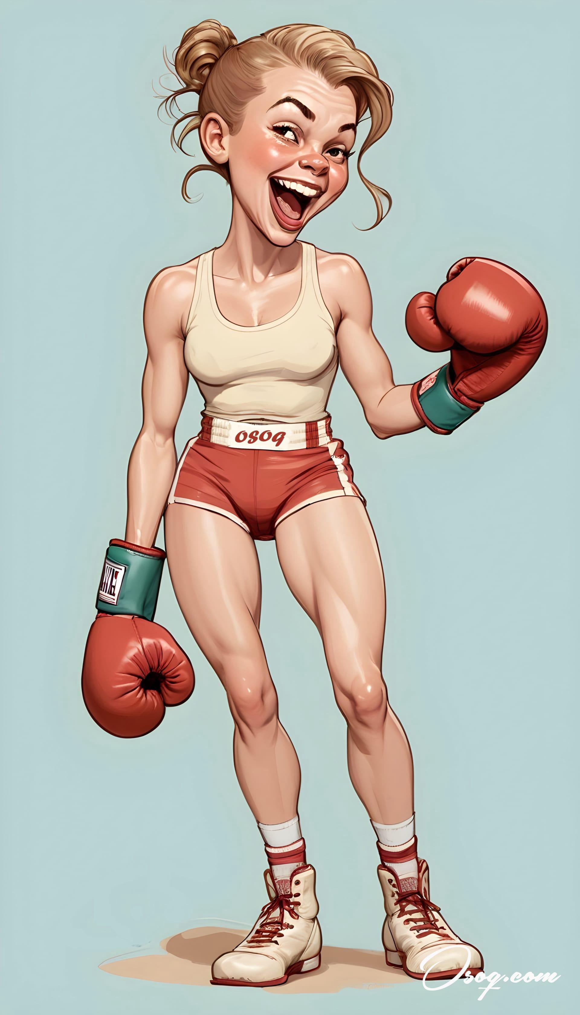 Boxer caricature 18