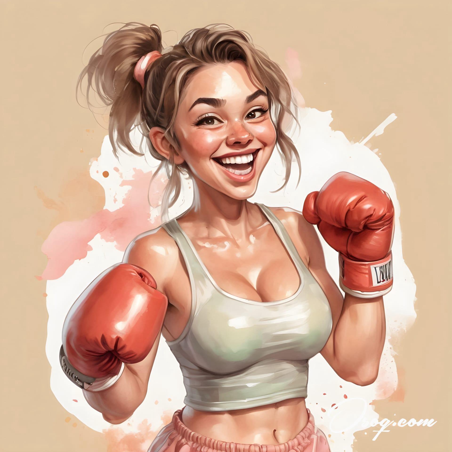 Boxing caricature 07