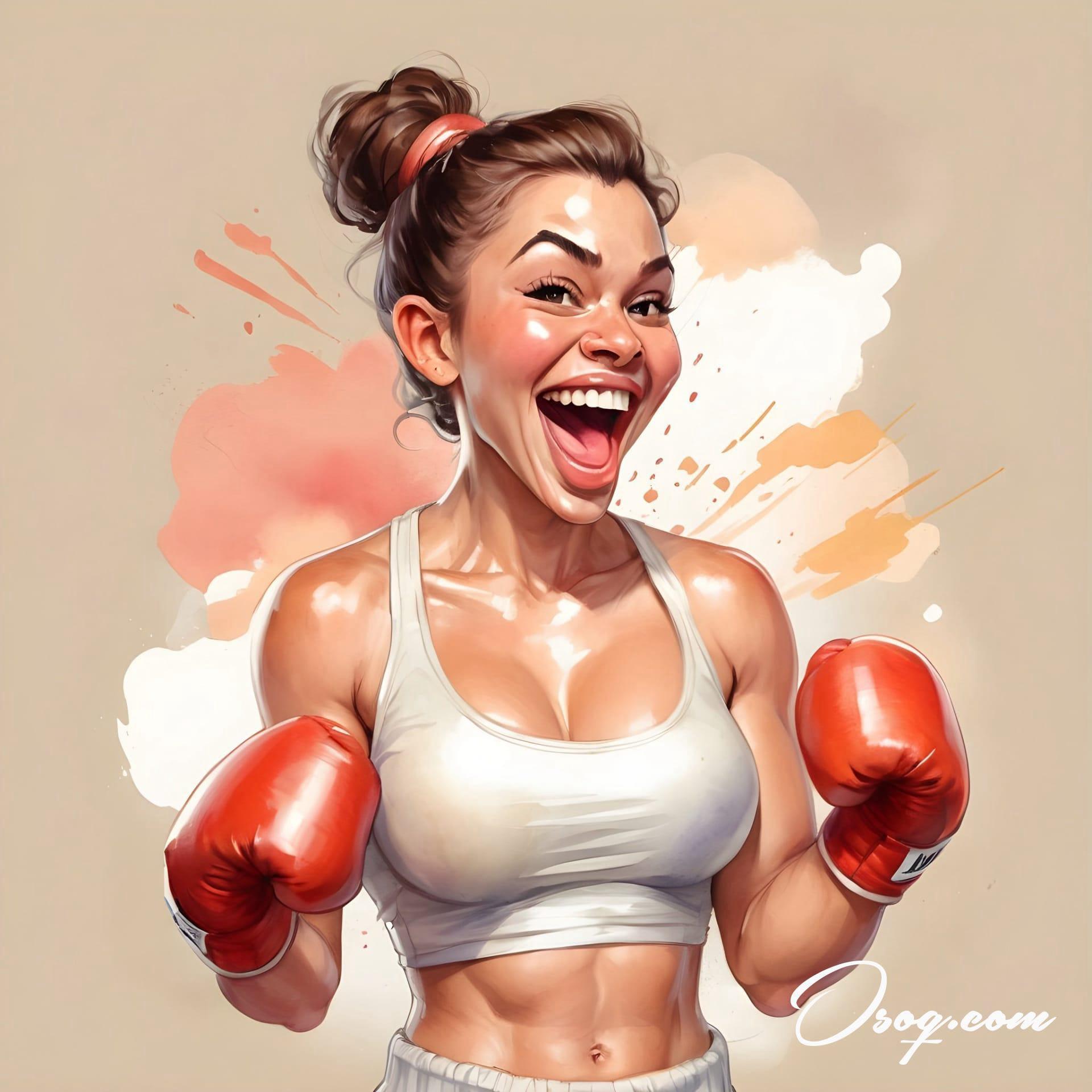 Boxing caricature 18