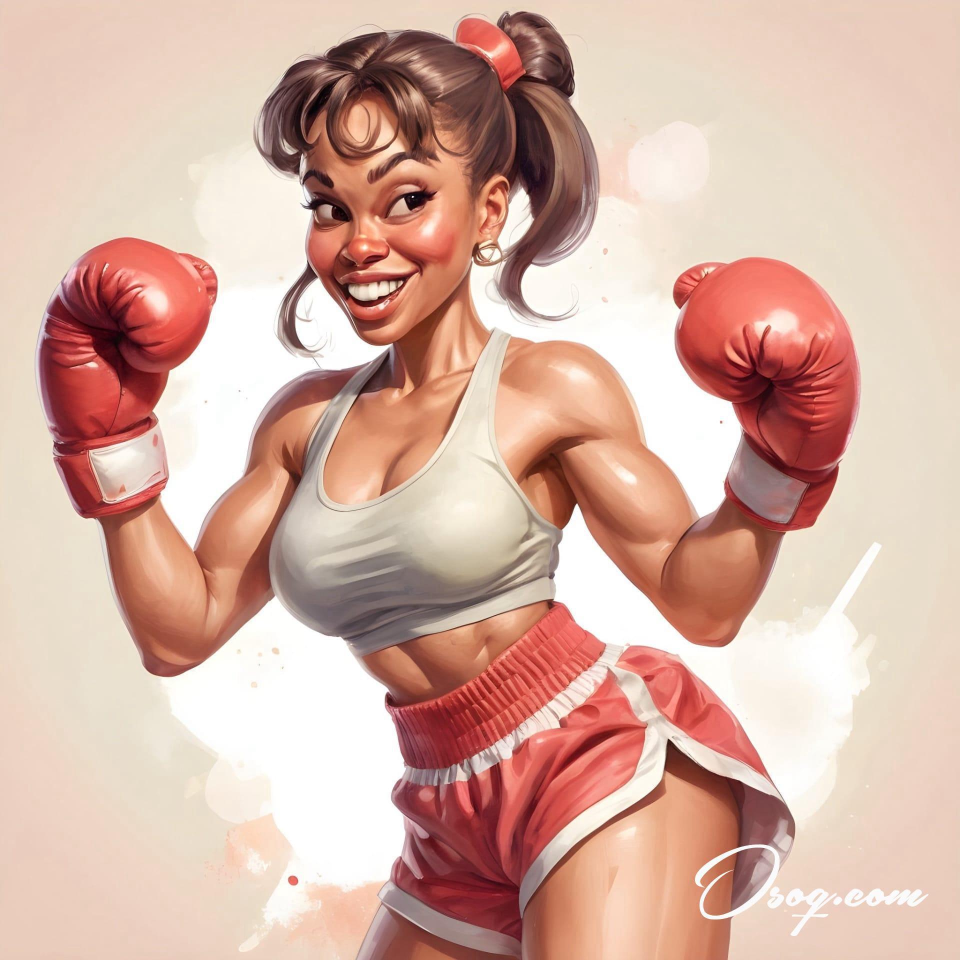 Boxing caricature 19