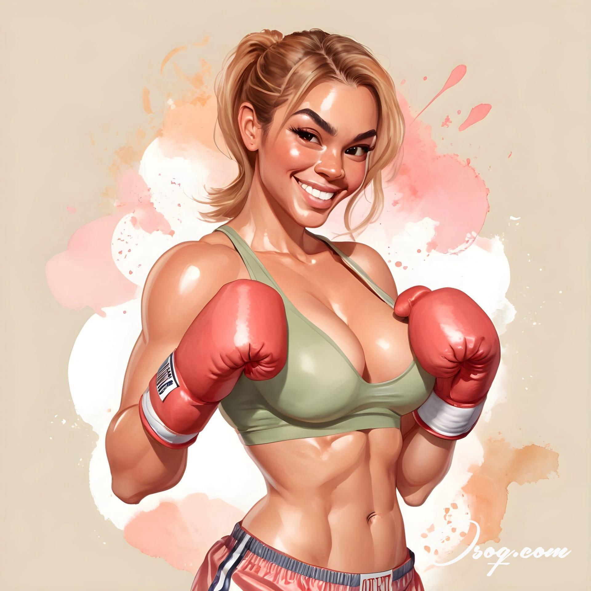 Boxing caricature 20