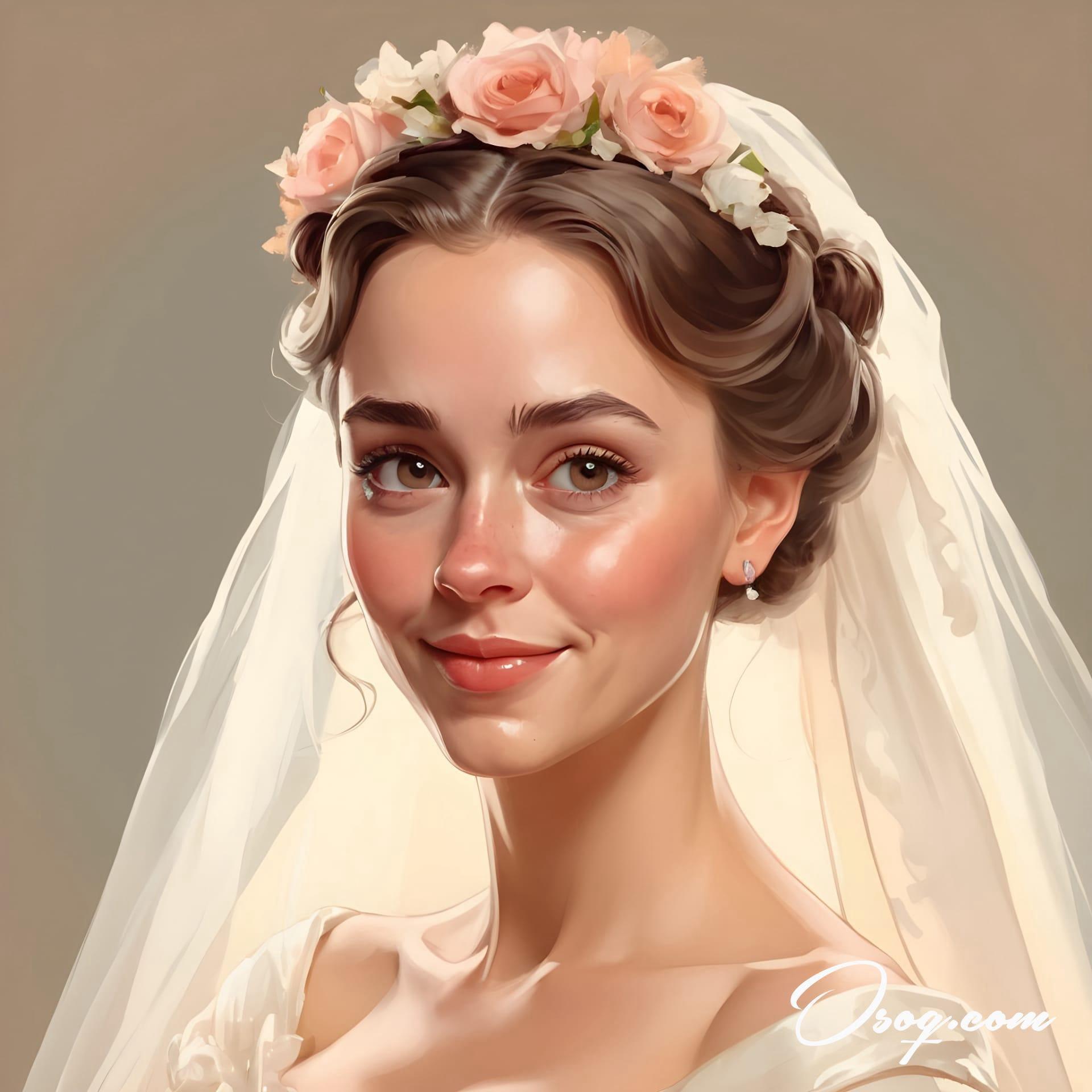 Bride caricature 04