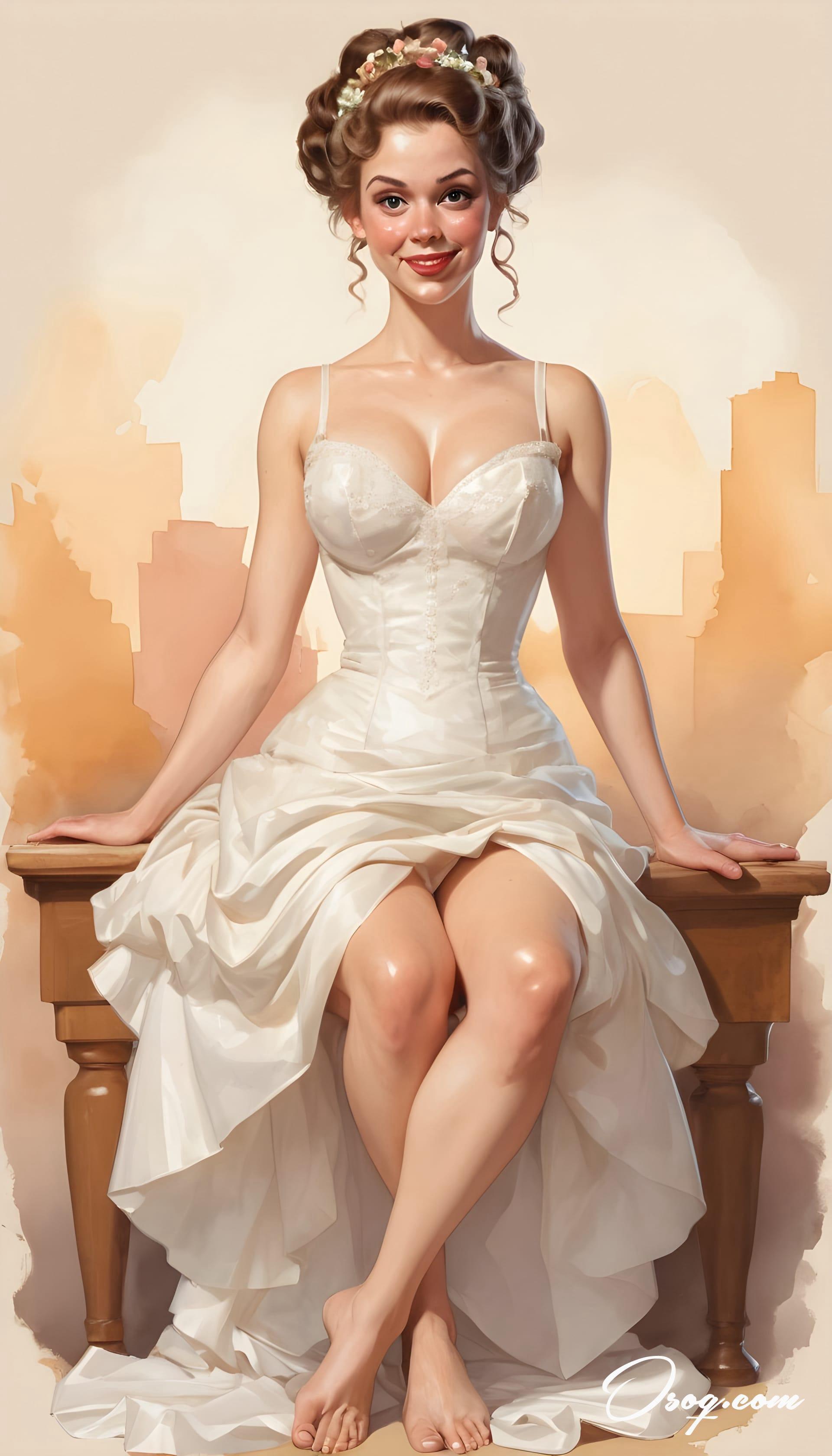 Bride caricature 10