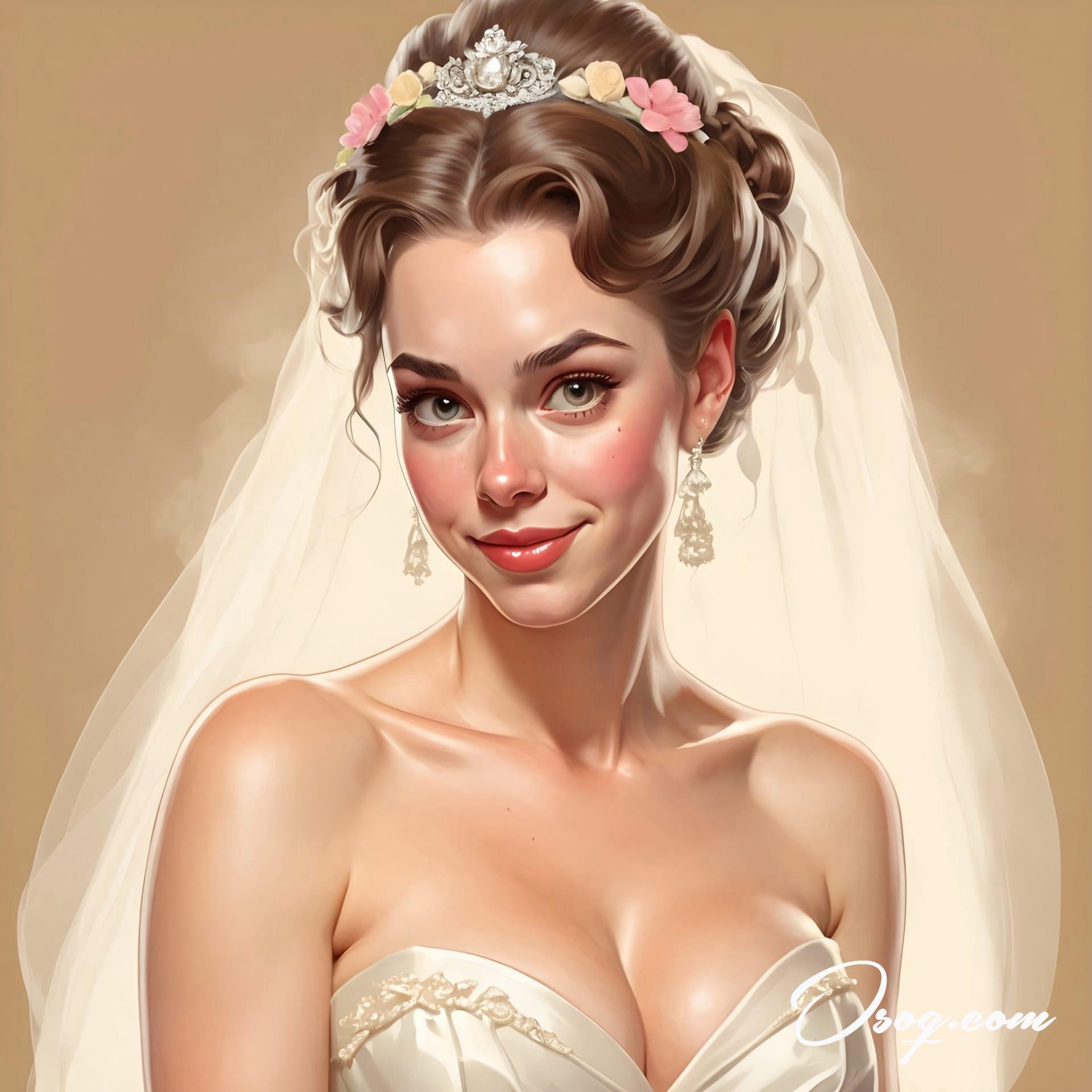 Bride caricature 11