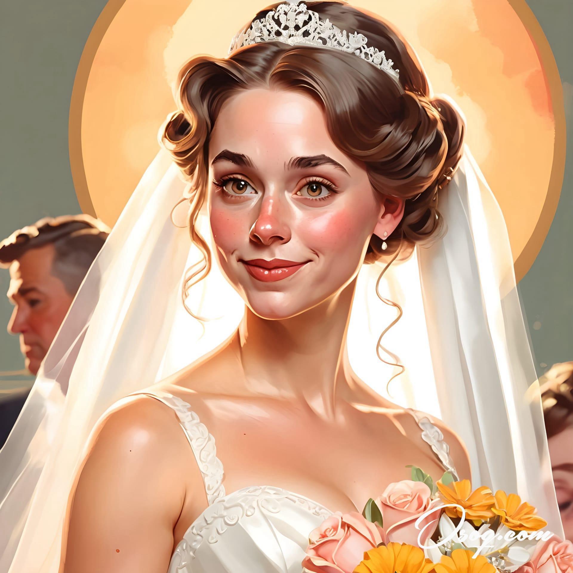 Bride caricature 13