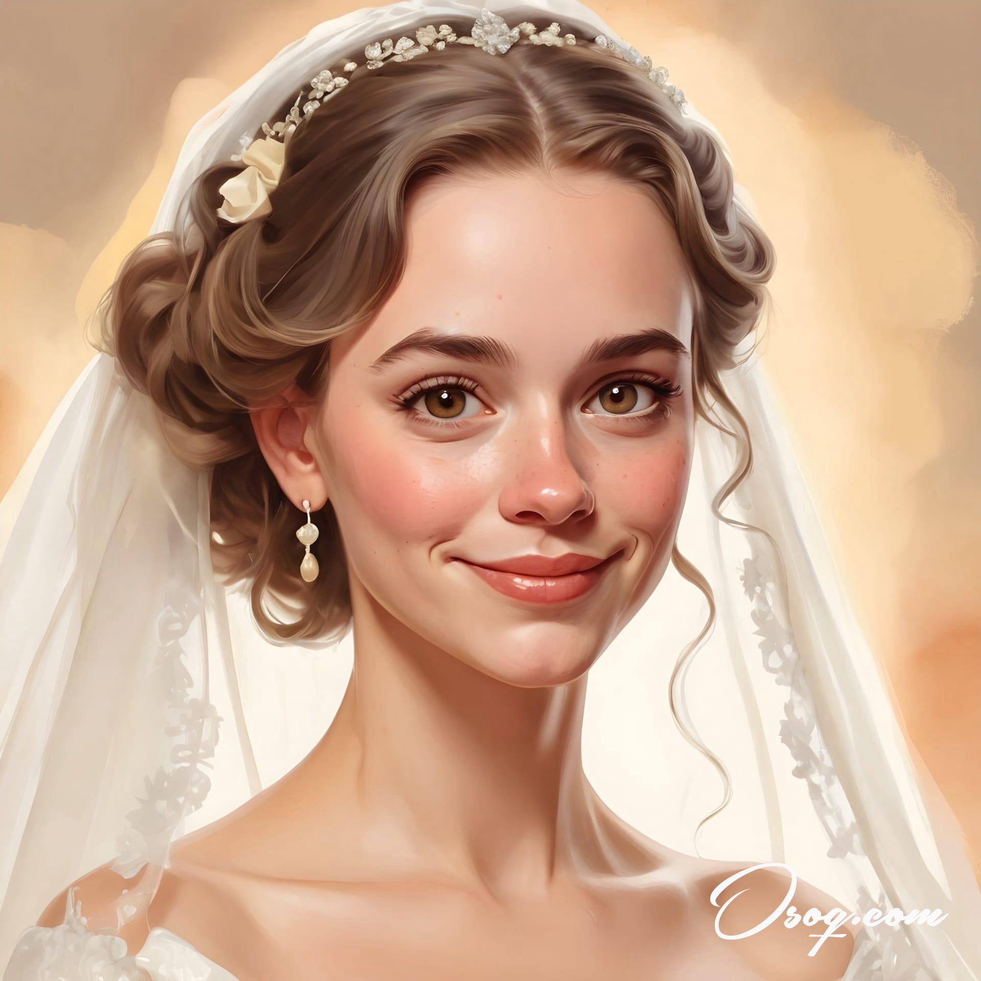 Bride caricature 14