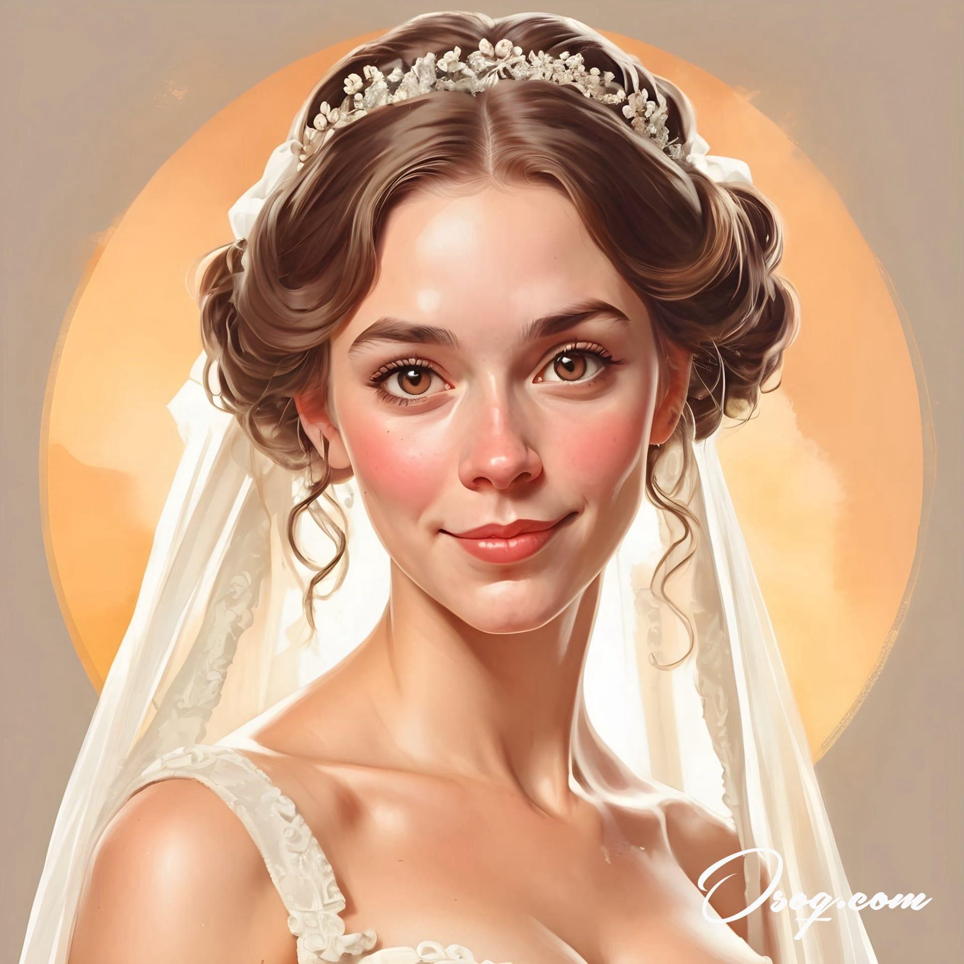 Bride caricature 17