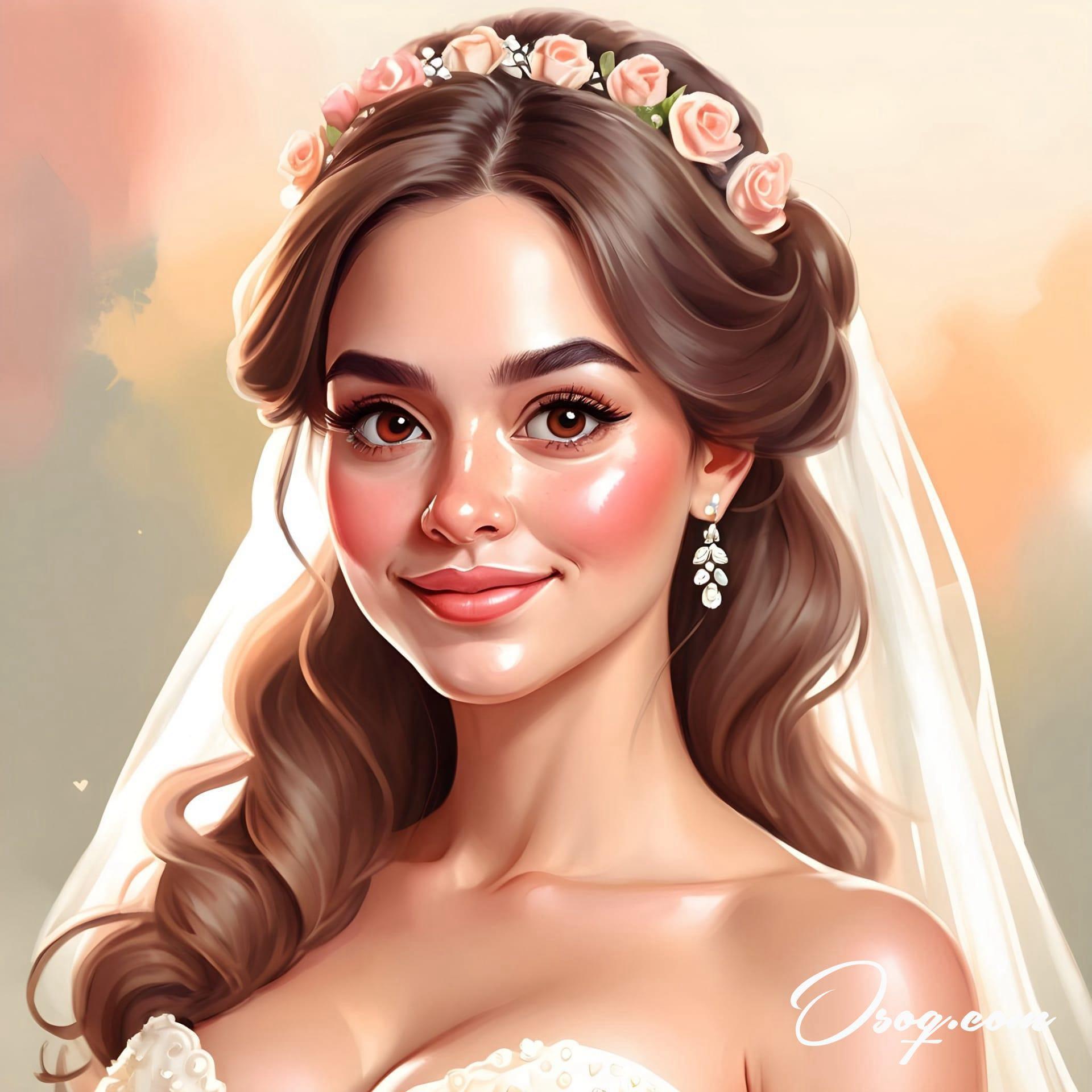 Bride caricature 19