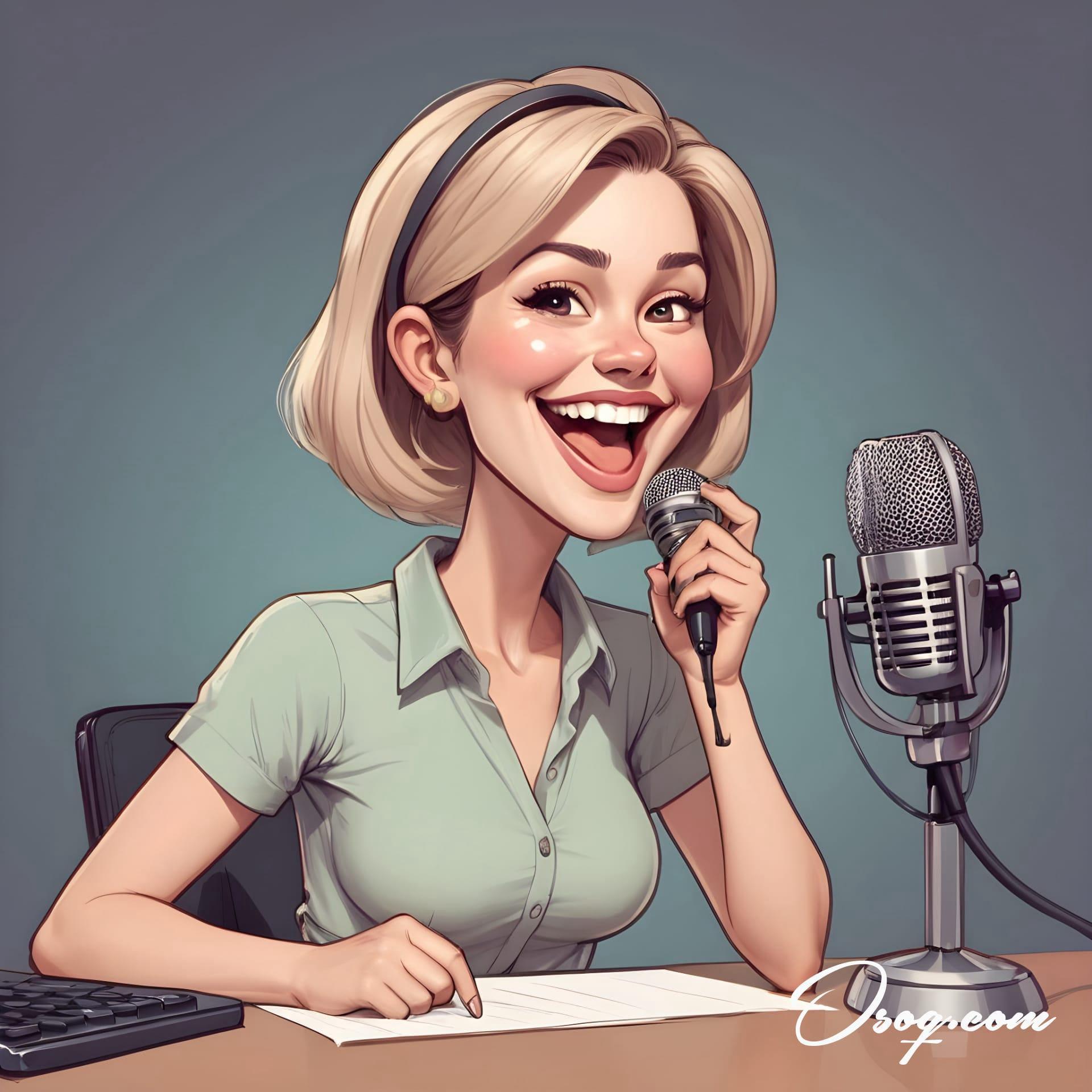 Broadcaster caricature 01