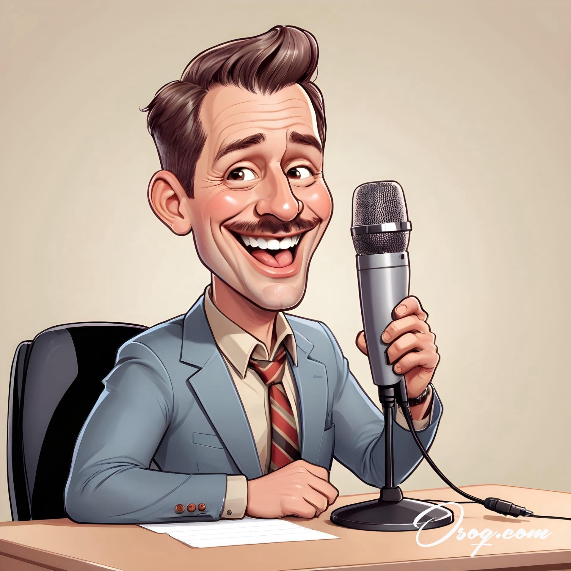 Broadcaster caricature 05