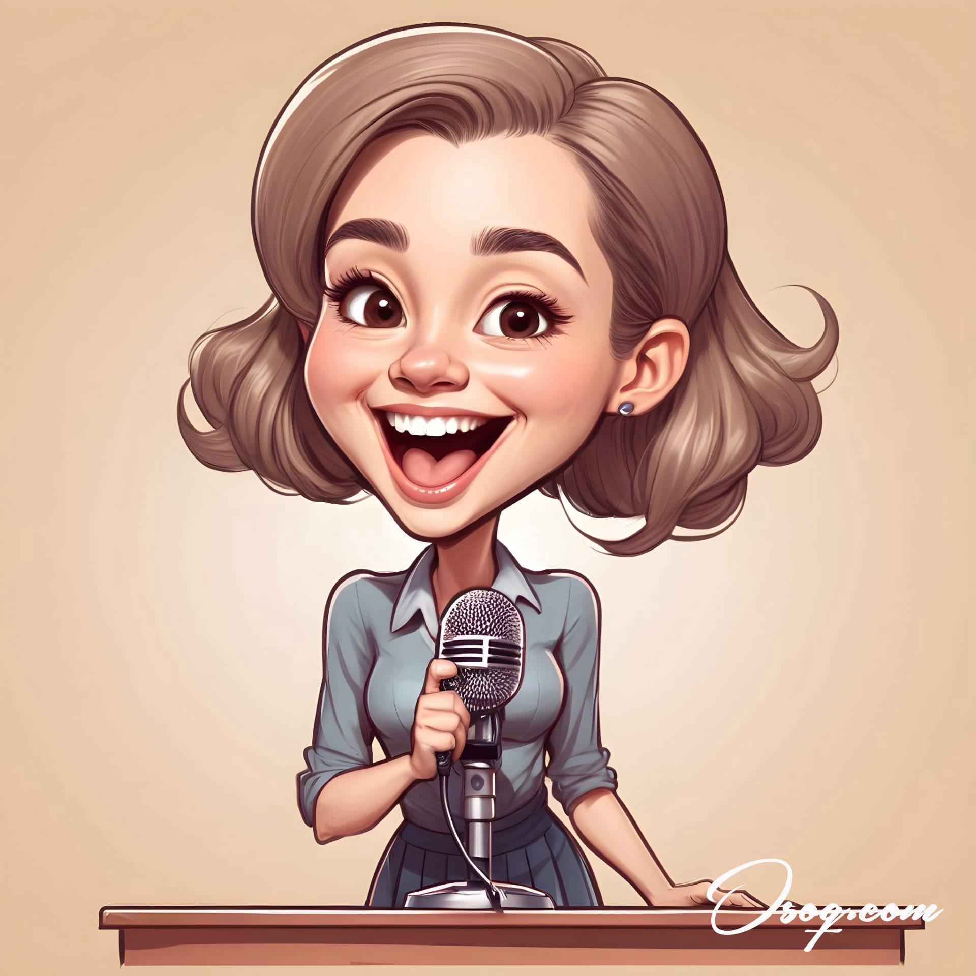 Broadcaster caricature 06