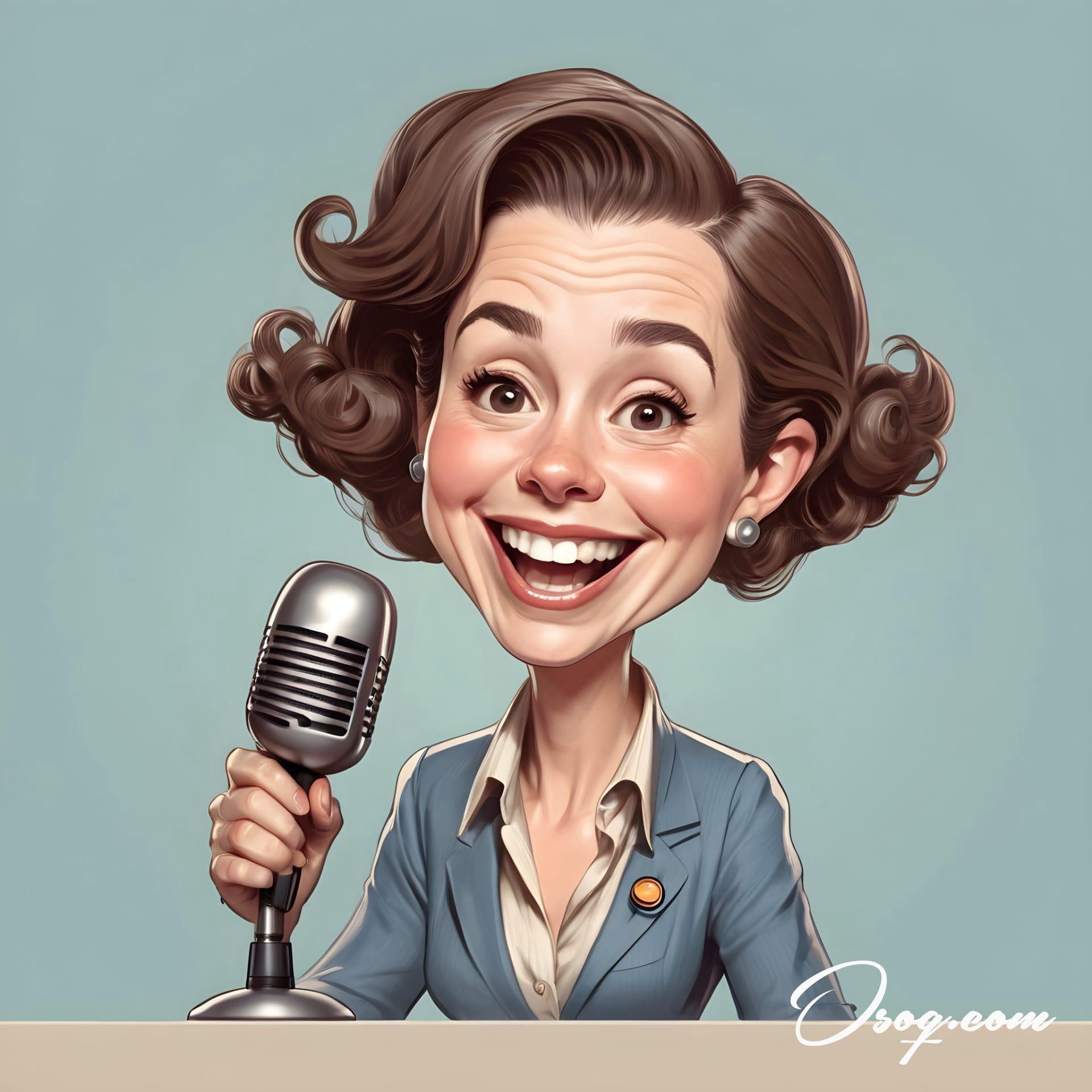 Broadcaster caricature 12