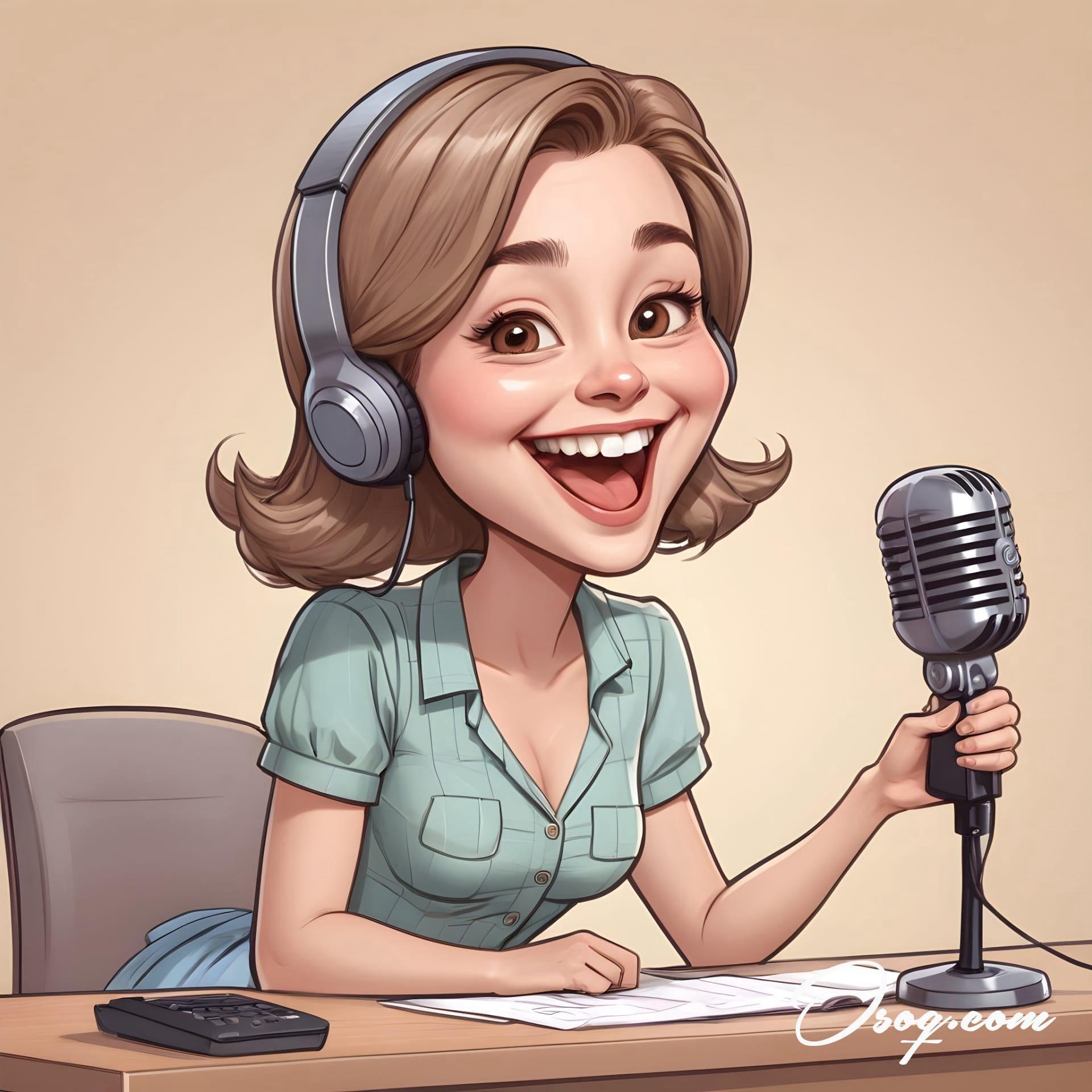 Broadcaster caricature 13