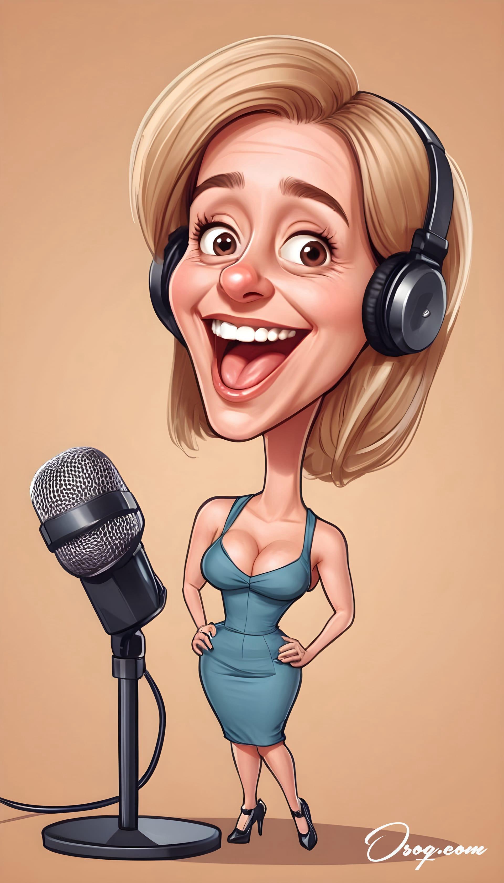 Broadcaster caricature 14