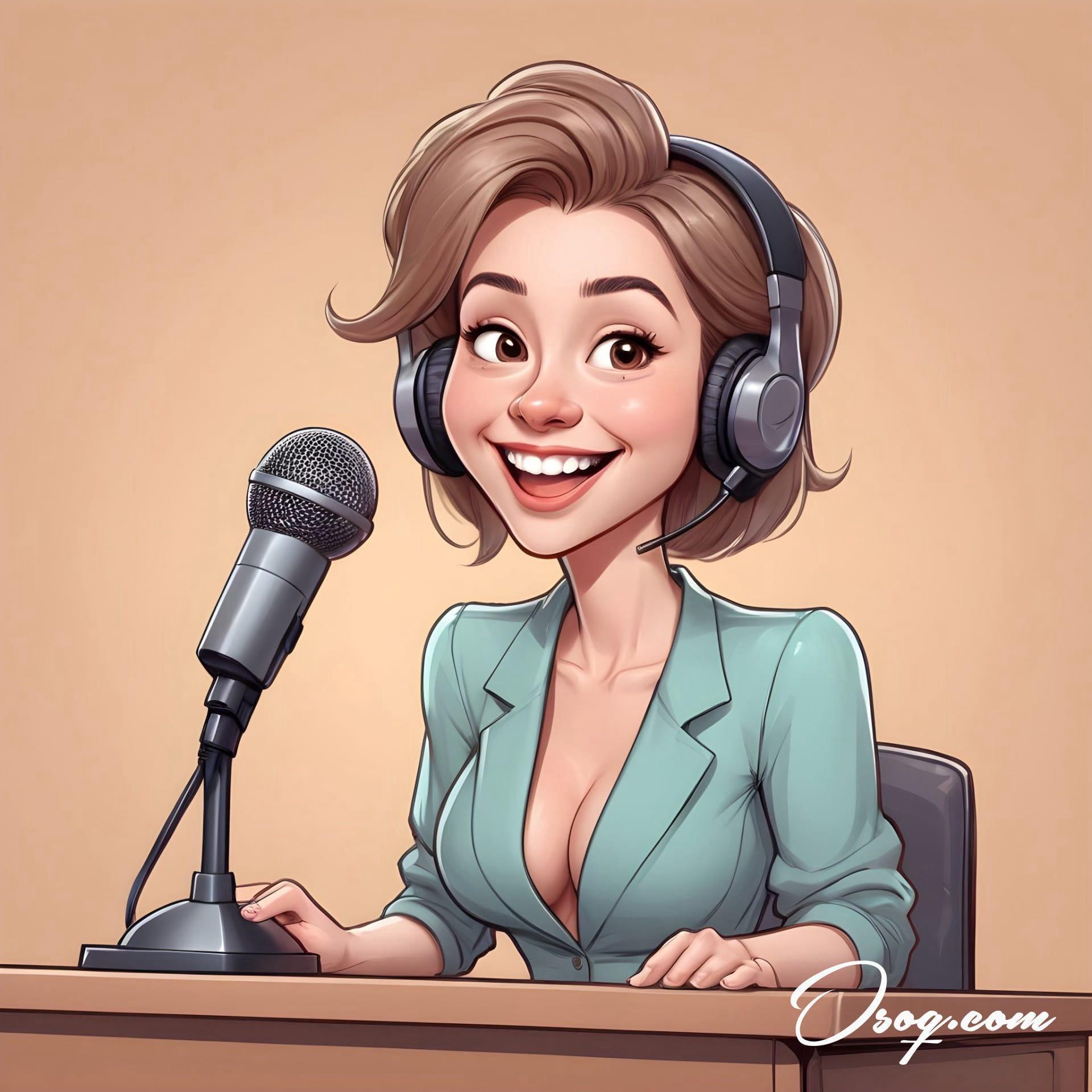 Broadcaster caricature 15