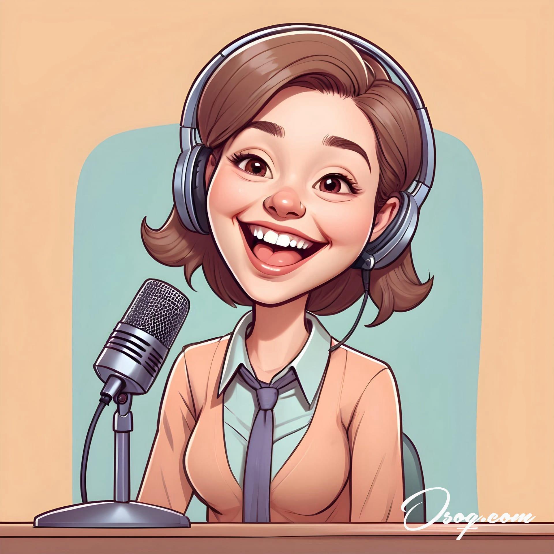 Broadcaster caricature 19