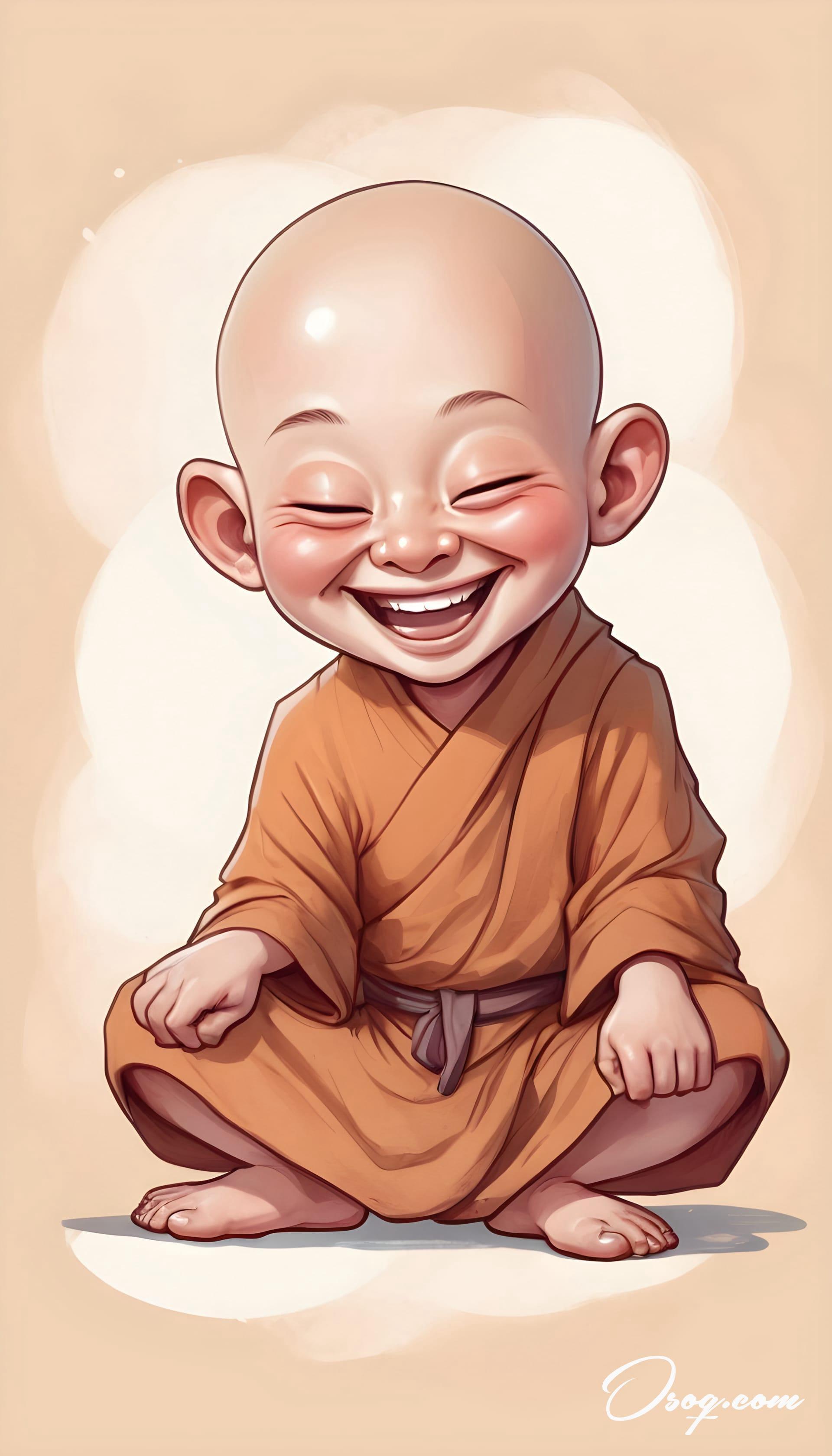 Buddha caricature 04