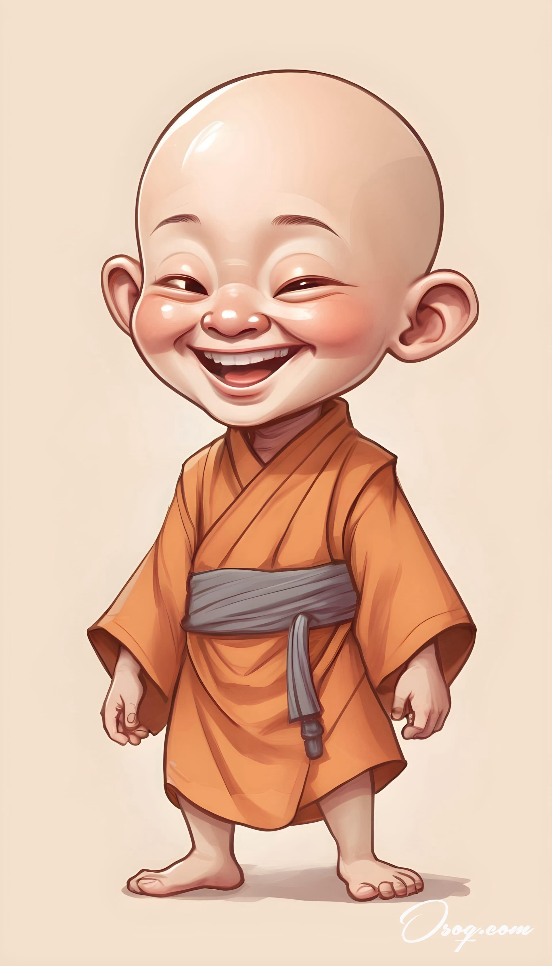 Buddha caricature 05