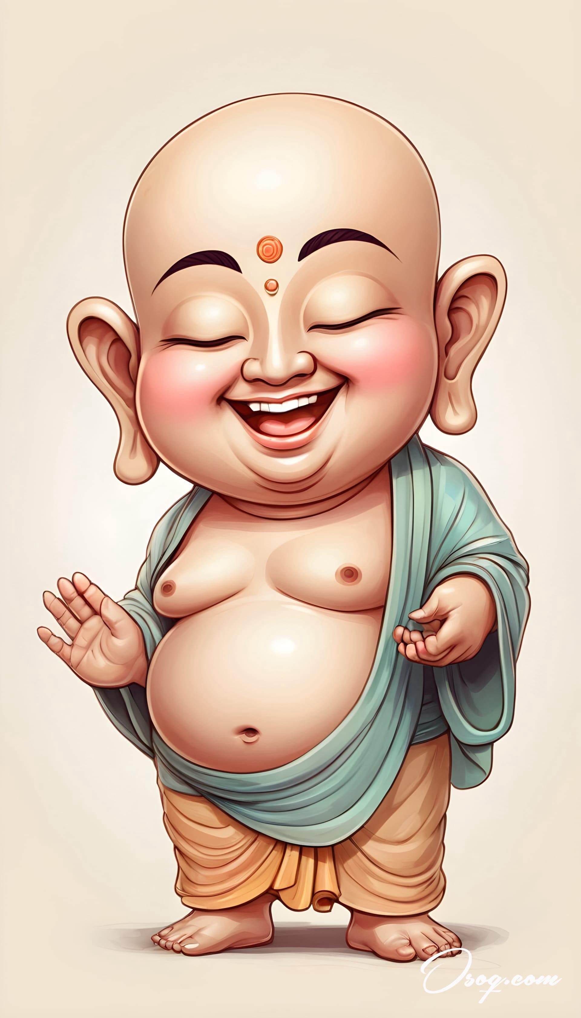 Buddha caricature 17