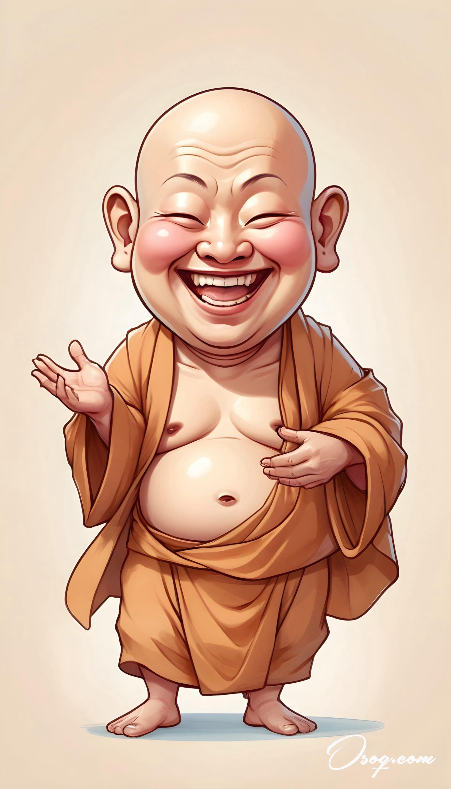 Buddha caricature 20