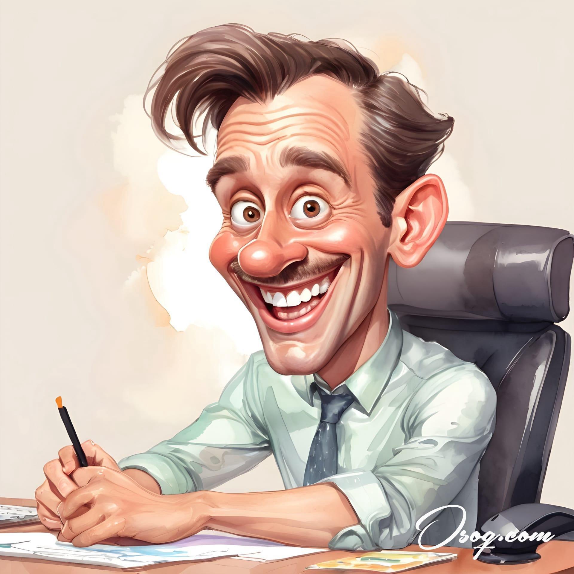 Business caricature 05