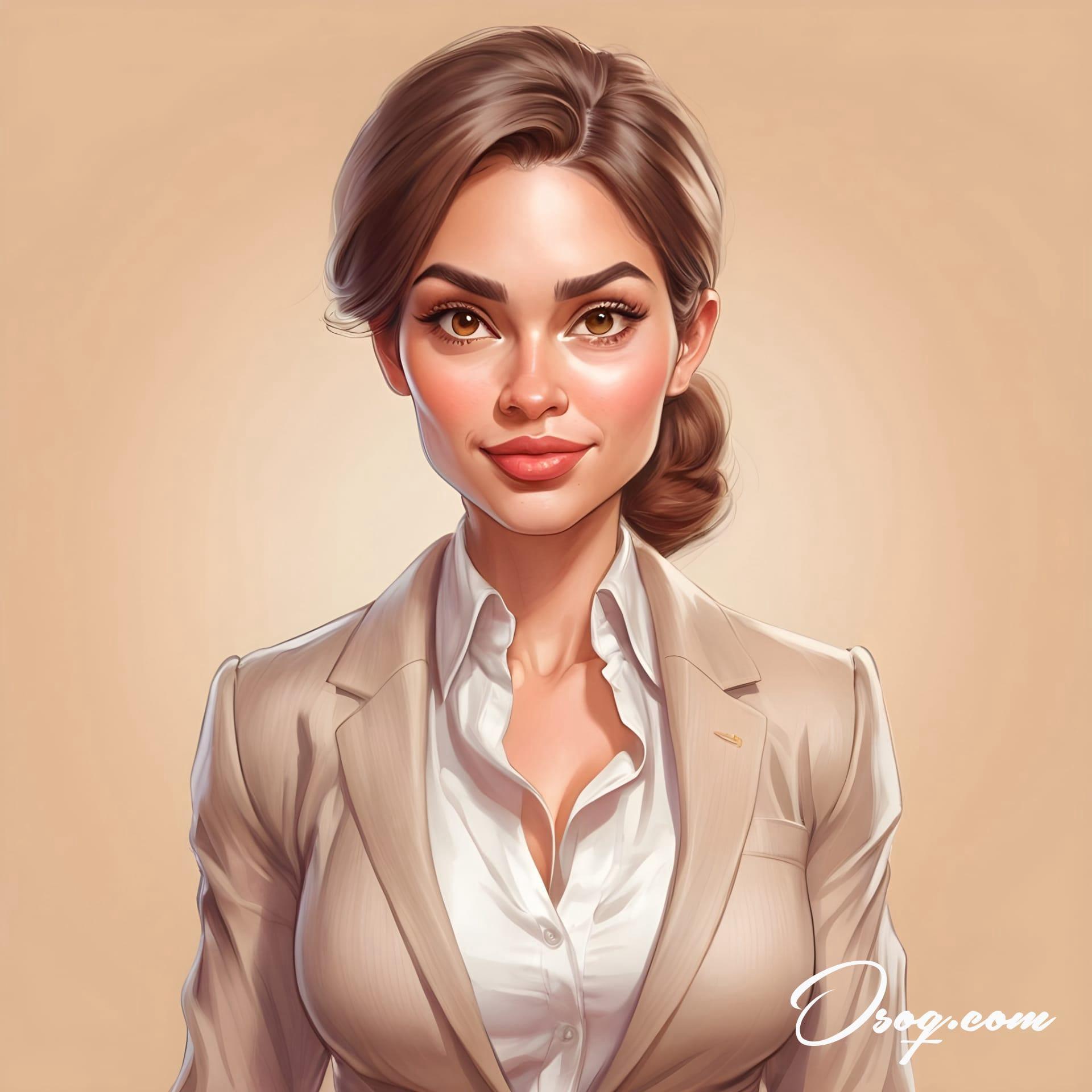 Business caricature 07