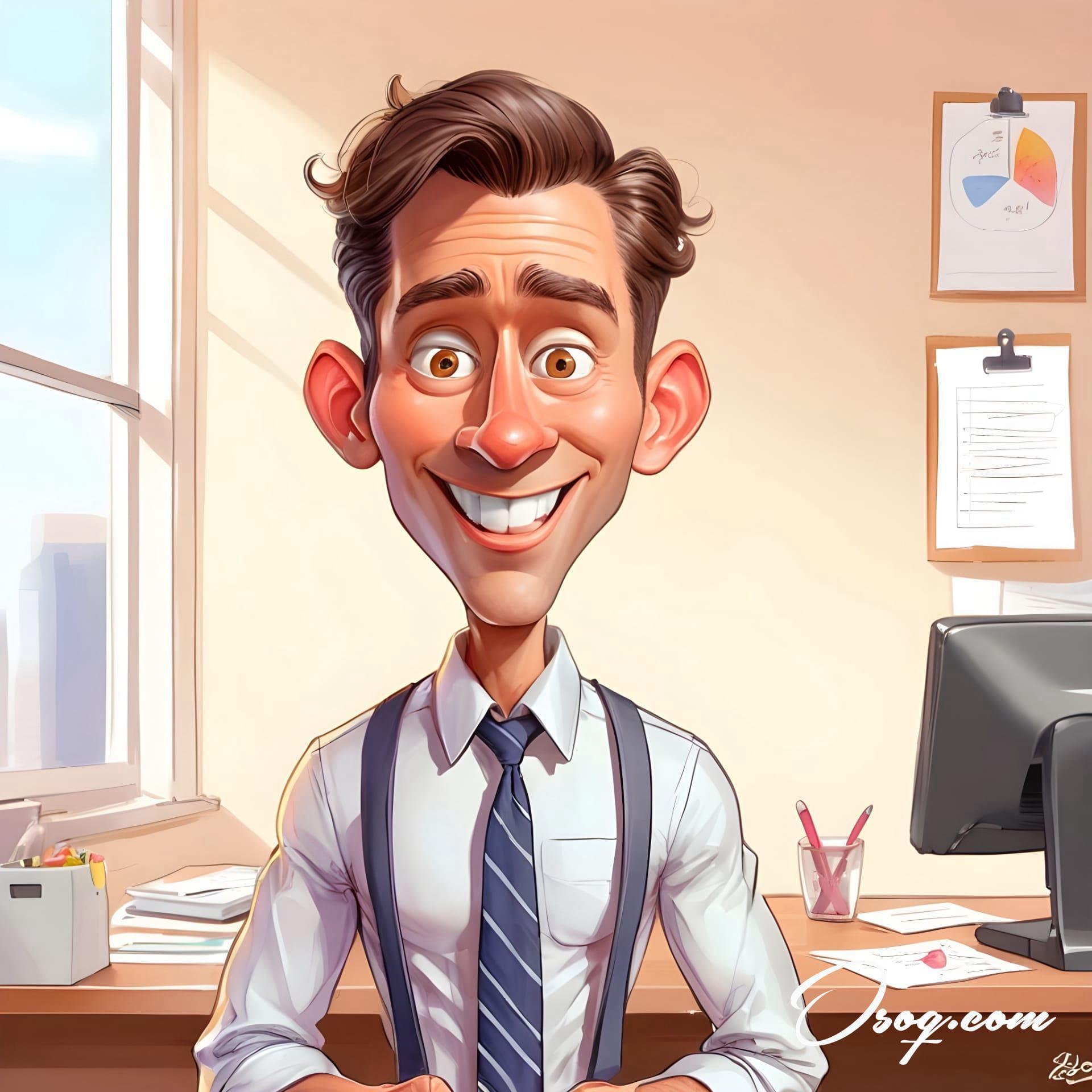 Businessman caricature 14