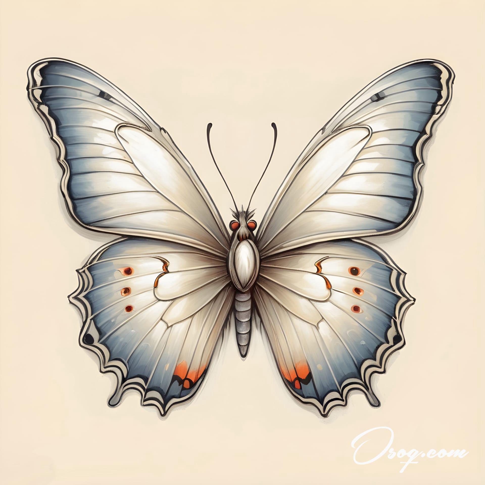 Butterfly Caricature | osoq.com