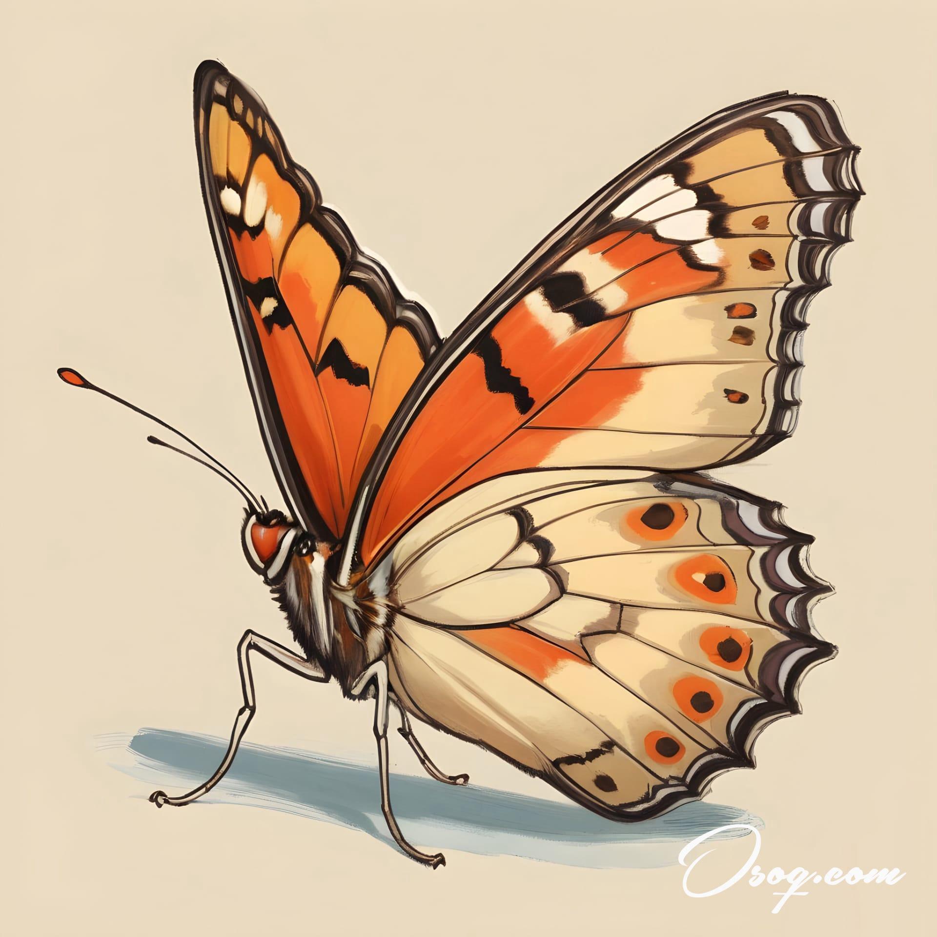 Butterfly Caricature | osoq.com